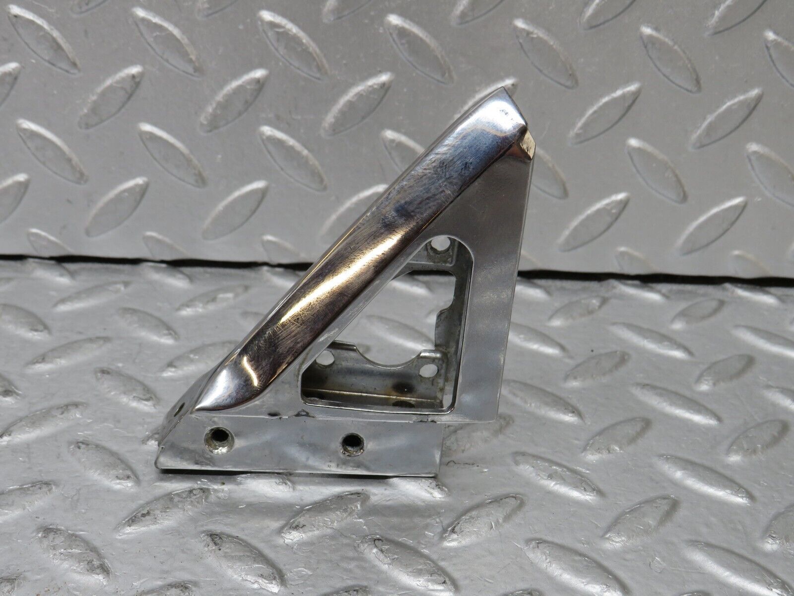 35445 Mercedes-Benz R107 280SL Left Wing Mirror Triangle Chrome Bracket