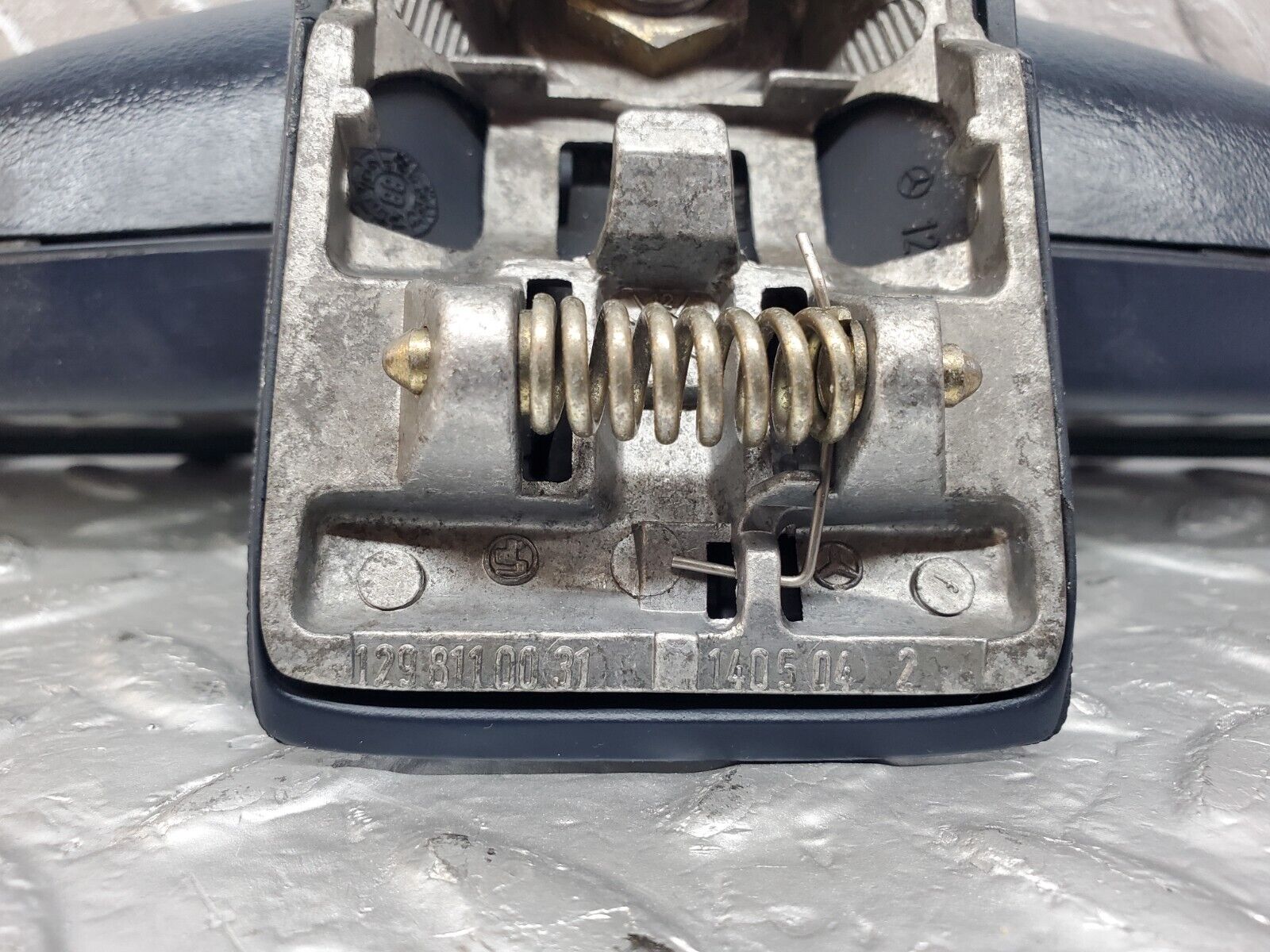 44922 Mercedes-Benz R129 300SL Coupe Rear View Mirror Blue 1298110031