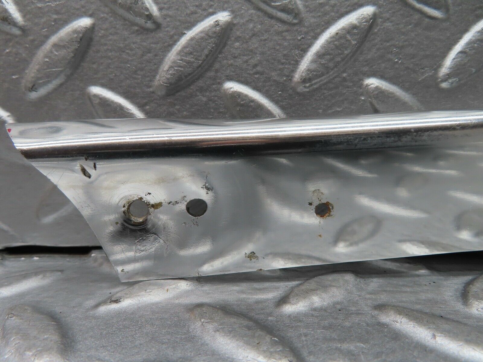 20547 Mercedes-Benz R107 450SL A Pillar Chrome Trim Left Side