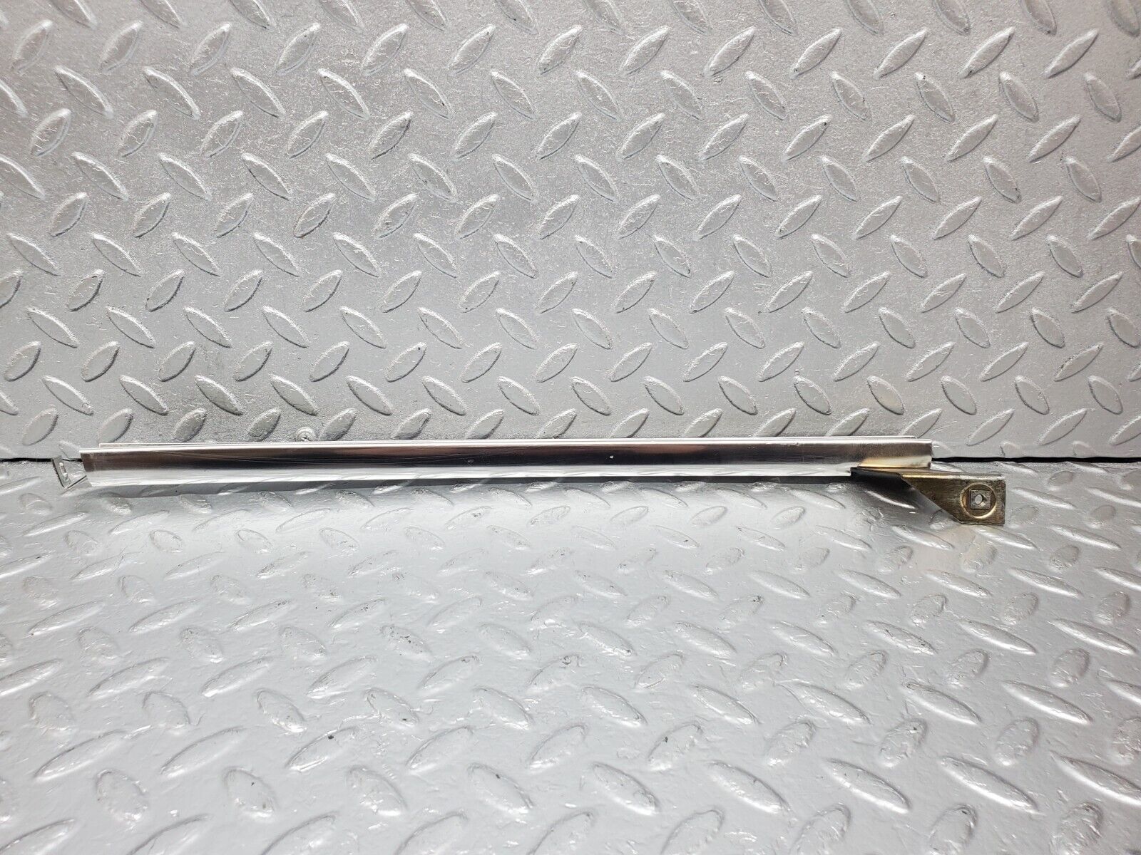 44319 Mercedes-Benz W123 280E Rear Left Chrome Window Channel