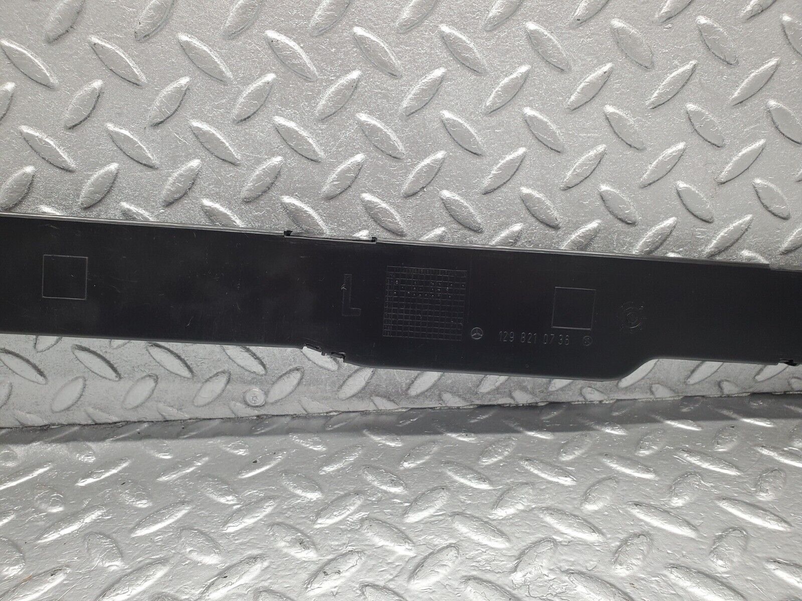 46896 Mercedes-Benz R129 320SL Coupe Left Door Sill Cable Channel 1298210736