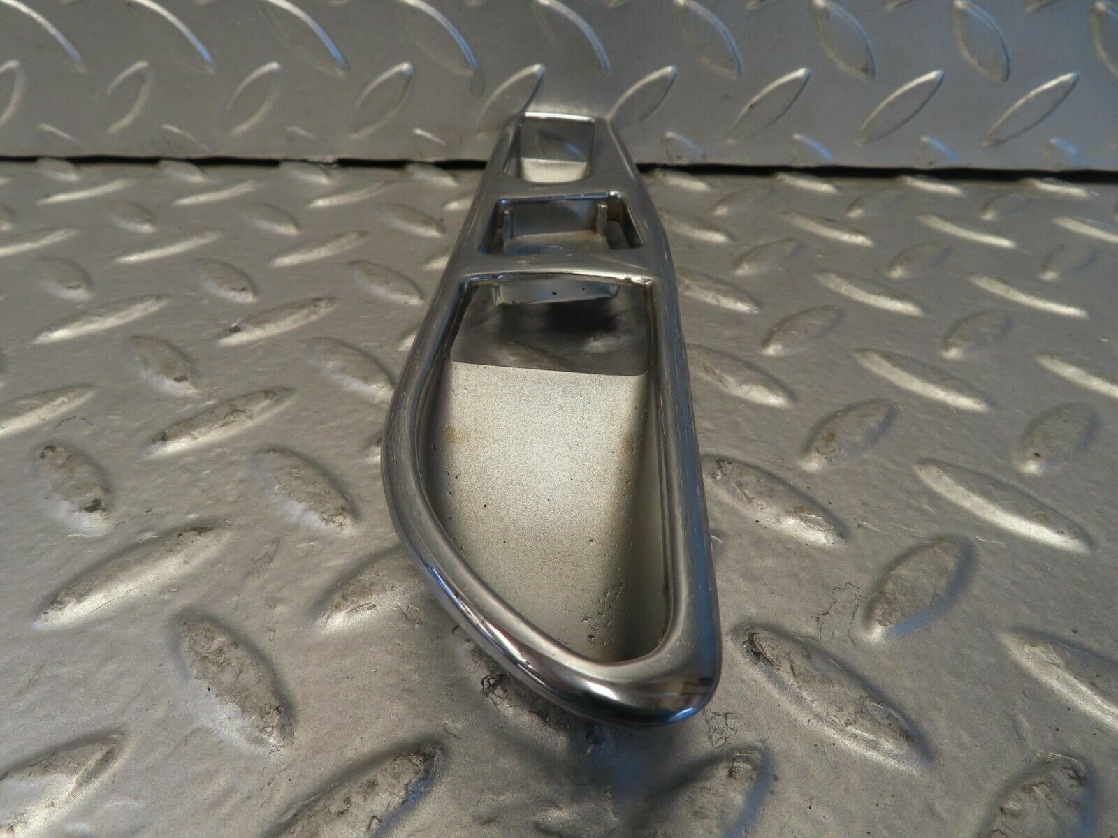 15734 Mercedes-Benz R107 450SL Interior Door Handle Chrome Surround Right Side