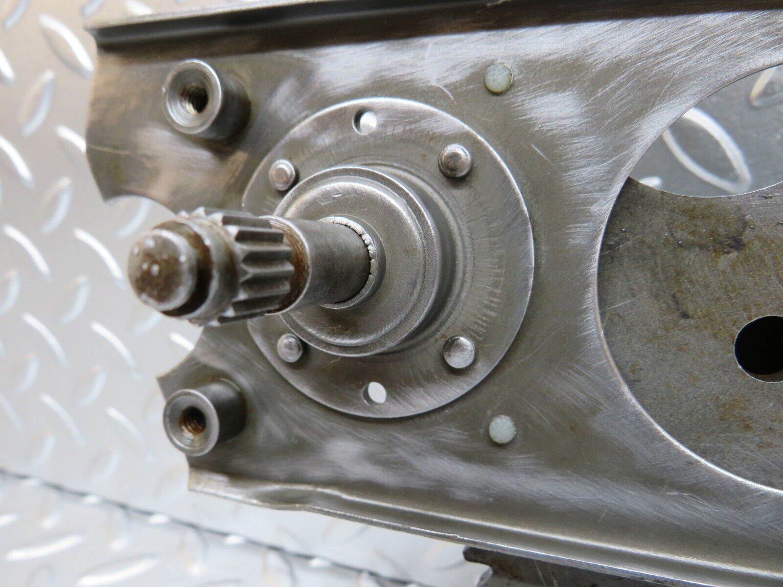 25075 Mercedes-Benz R107 C107 Front Right Manual Window Regulator 1077250602