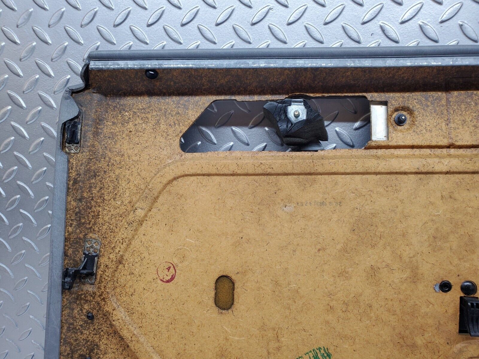 44686 Mercedes-Benz W124 220E Rear Left Door Card Grey 1247370970