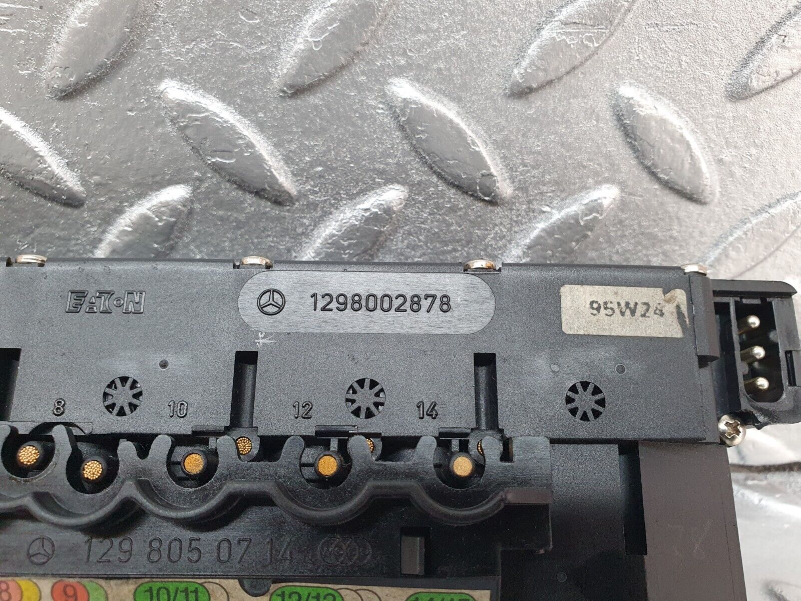 42148 Mercedes-Benz R129 320SL Coupe Heater Module Valve 1298002878 1298050714