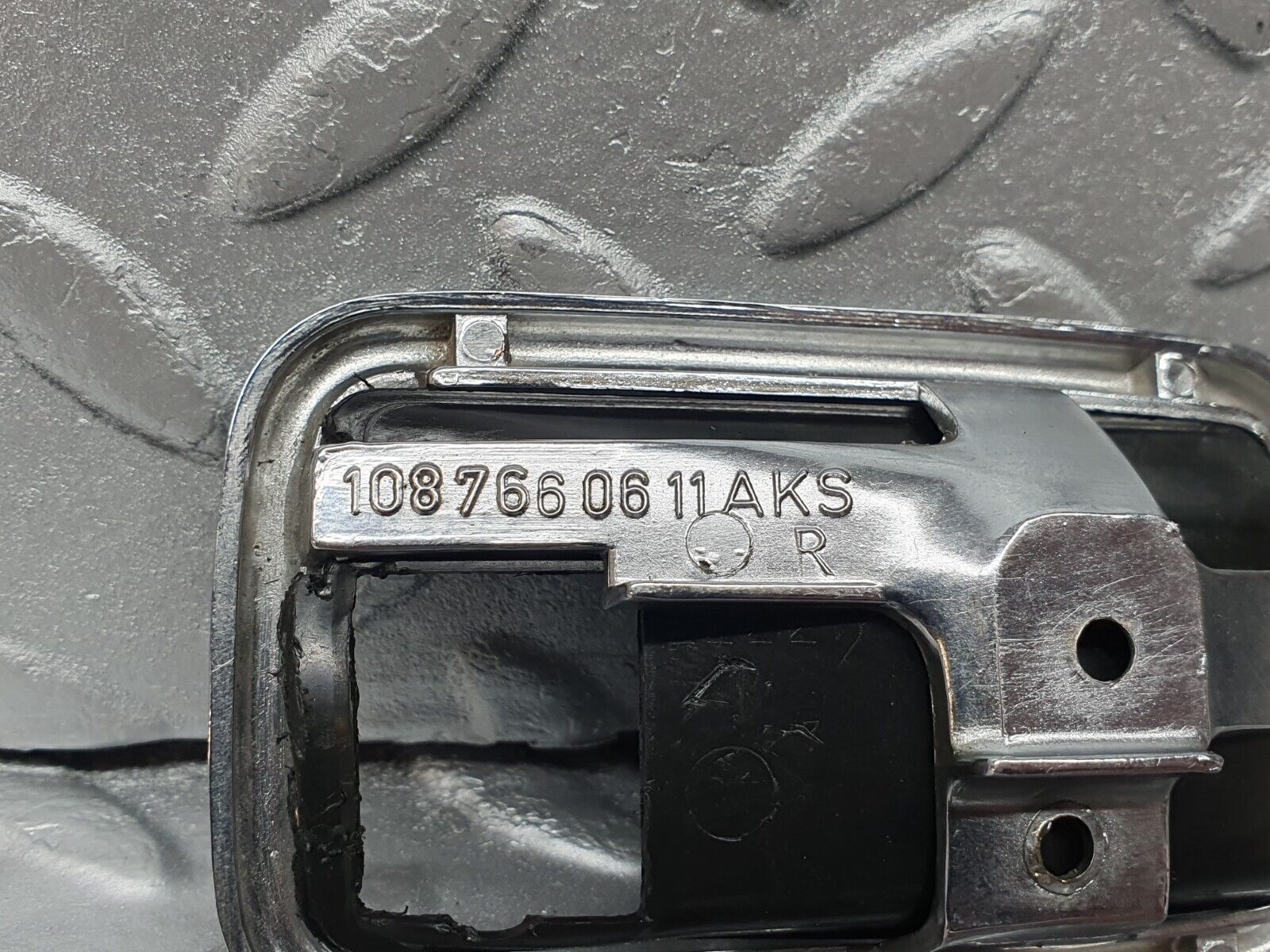 43104 Mercedes-Benz W108 280SE Chrome Frame For Door Opener Right 1087660611