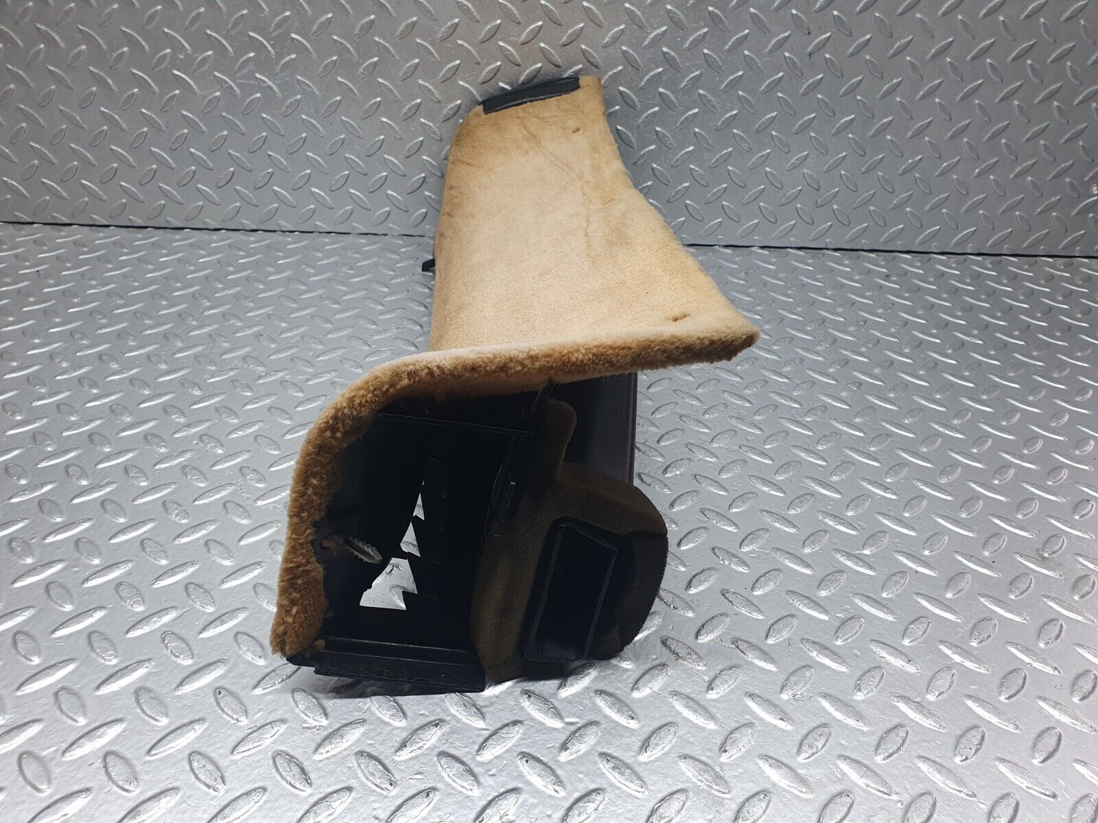 43614 Mercedes-Benz C126 380SEC Coupe Under Dash Panel Left Side Beige 1268800944 1268301144