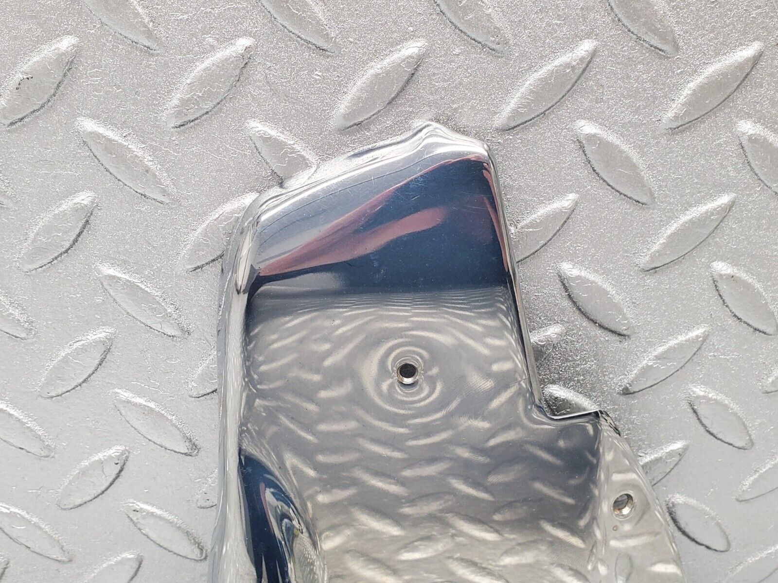 46442 Mercedes-Benz C123 280CE Coupe B Pillar Chrome Cover Left Side