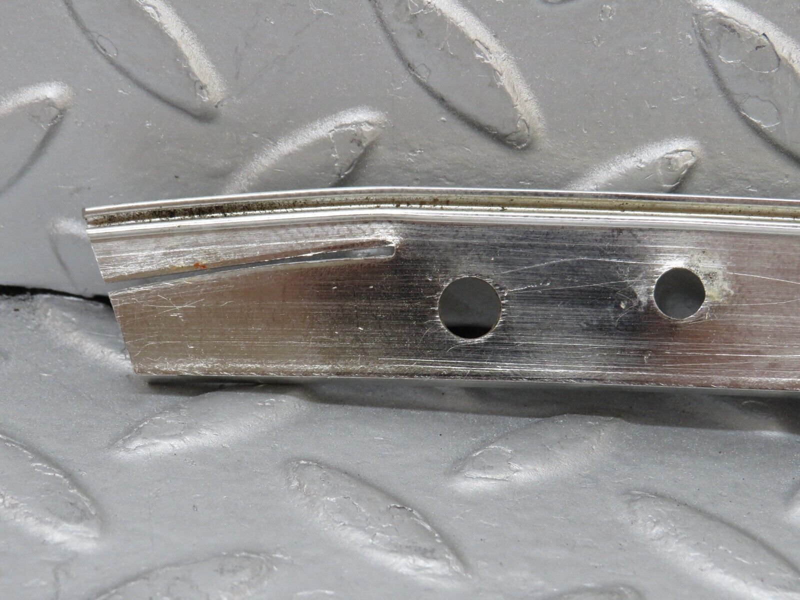 35614 Mercedes-Benz R107 280SL Hardtop B Pillar Chrome Trim Left Side