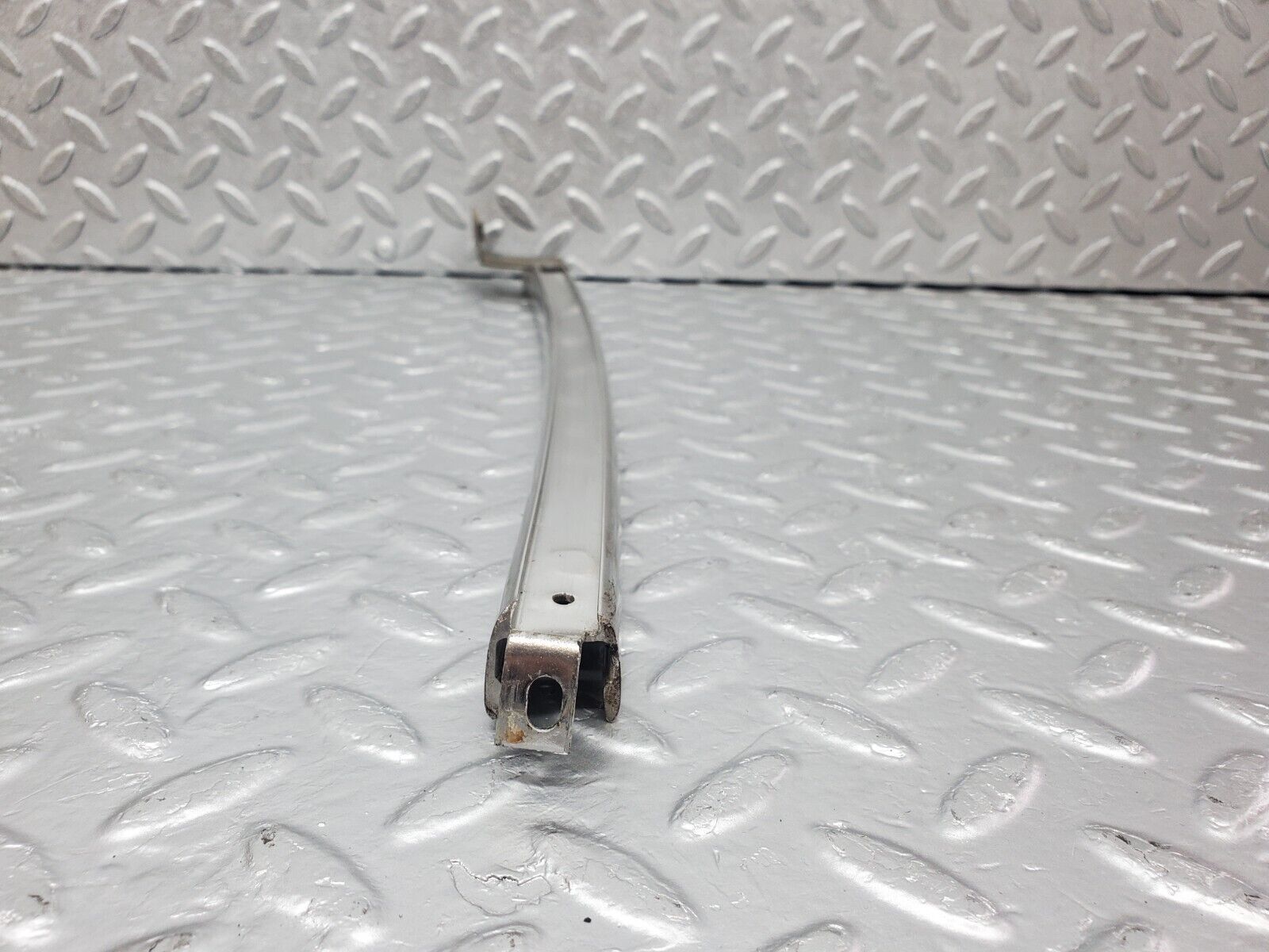 44319 Mercedes-Benz W123 280E Rear Left Chrome Window Channel