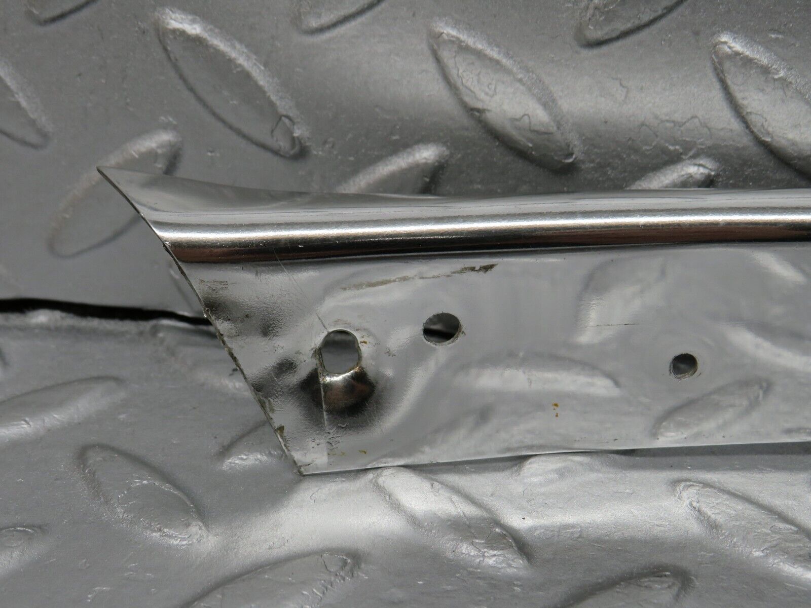 39109 Mercedes-Benz R107 500SL A Pillar Chrome Trim Left Side