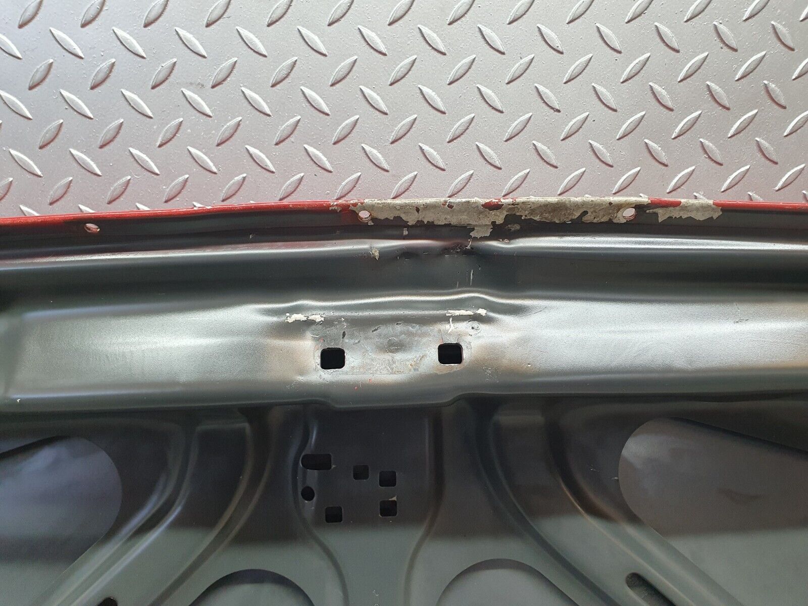 43815 Mercedes-Benz C126 380SEC Coupe Aluminium Trunk Boot Lid