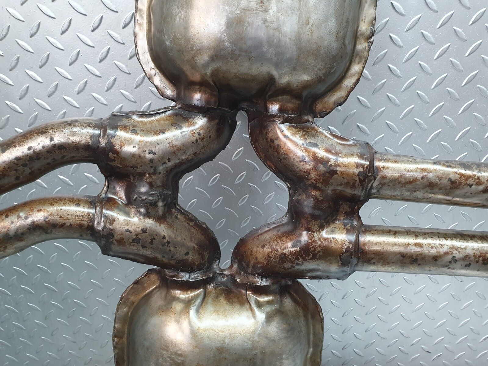 43823 Mercedes-Benz C126 380SEC Coupe Exhaust Middle Silencer