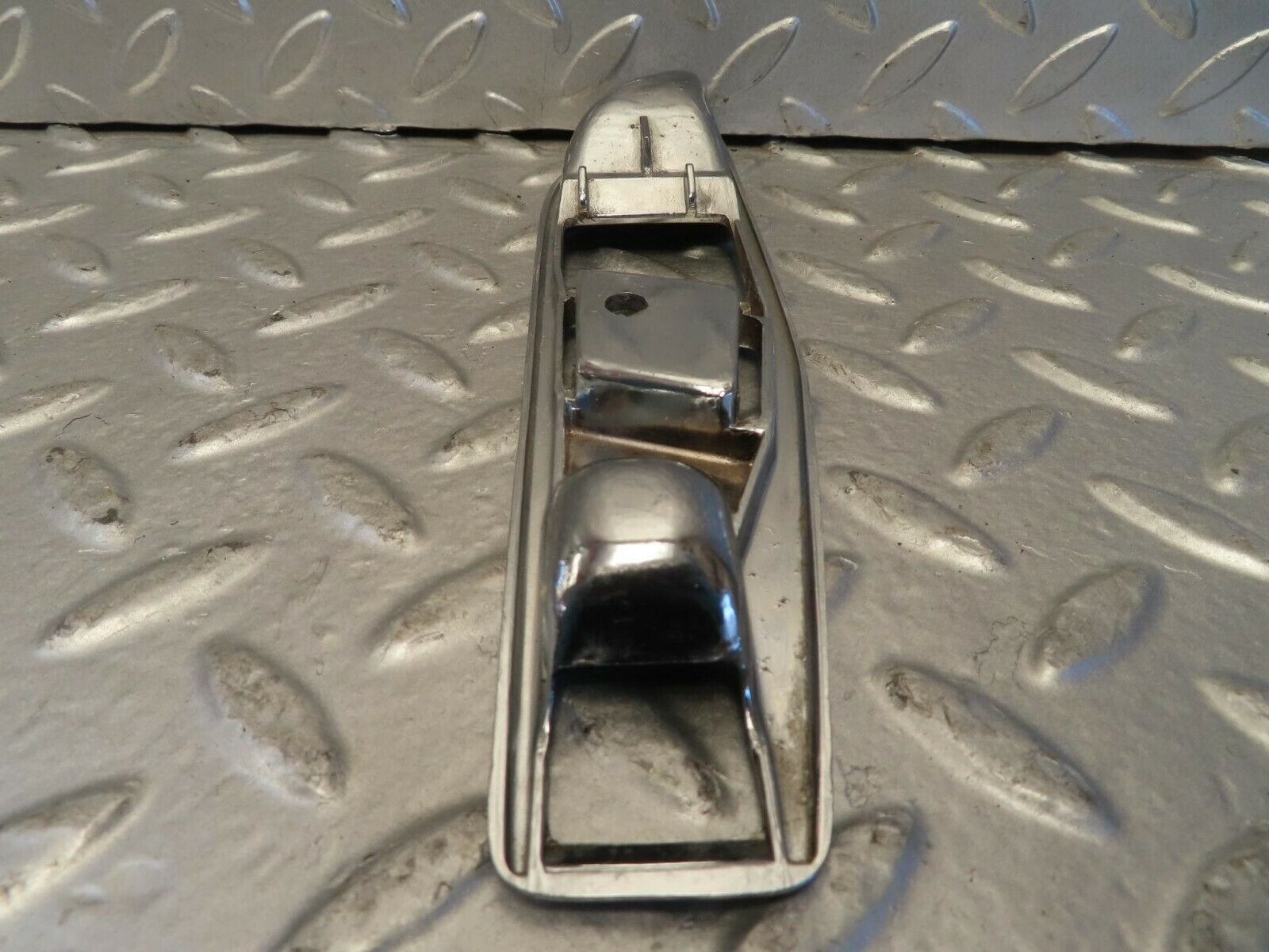 15734 Mercedes-Benz R107 450SL Interior Door Handle Chrome Surround Right Side