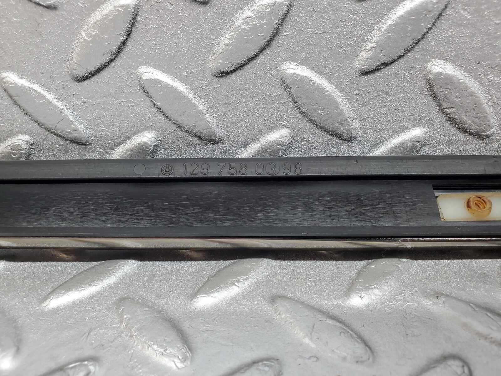 45108 Mercedes-Benz R129 300SL Coupe Trunk Lid Handle Trim 1297580396