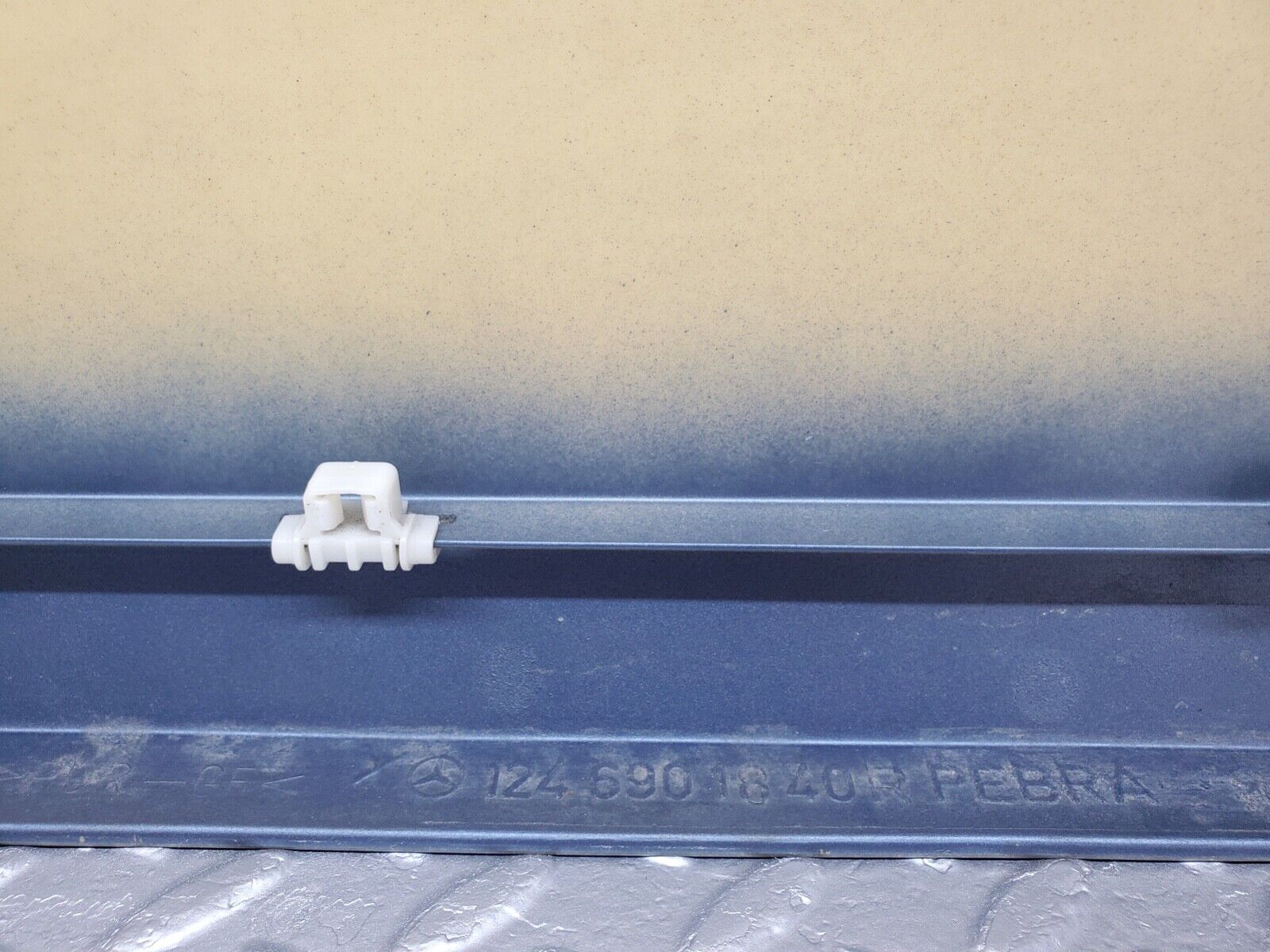 44643 Mercedes-Benz W124 220E Rear Right Door Lower Moulding Trim