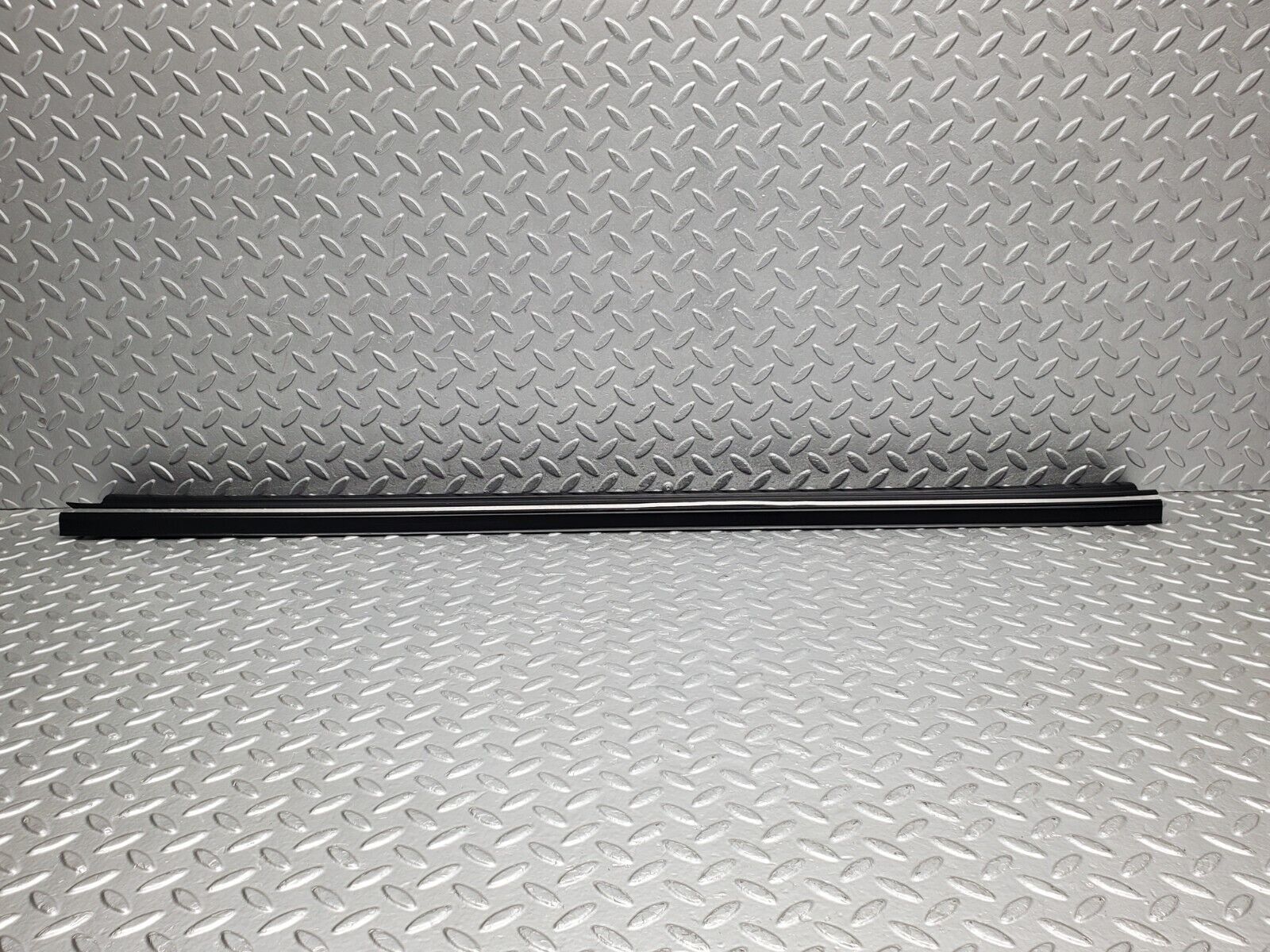 46330 Mercedes-Benz C123 280CE Coupe Door Sill Trim Black Left Side