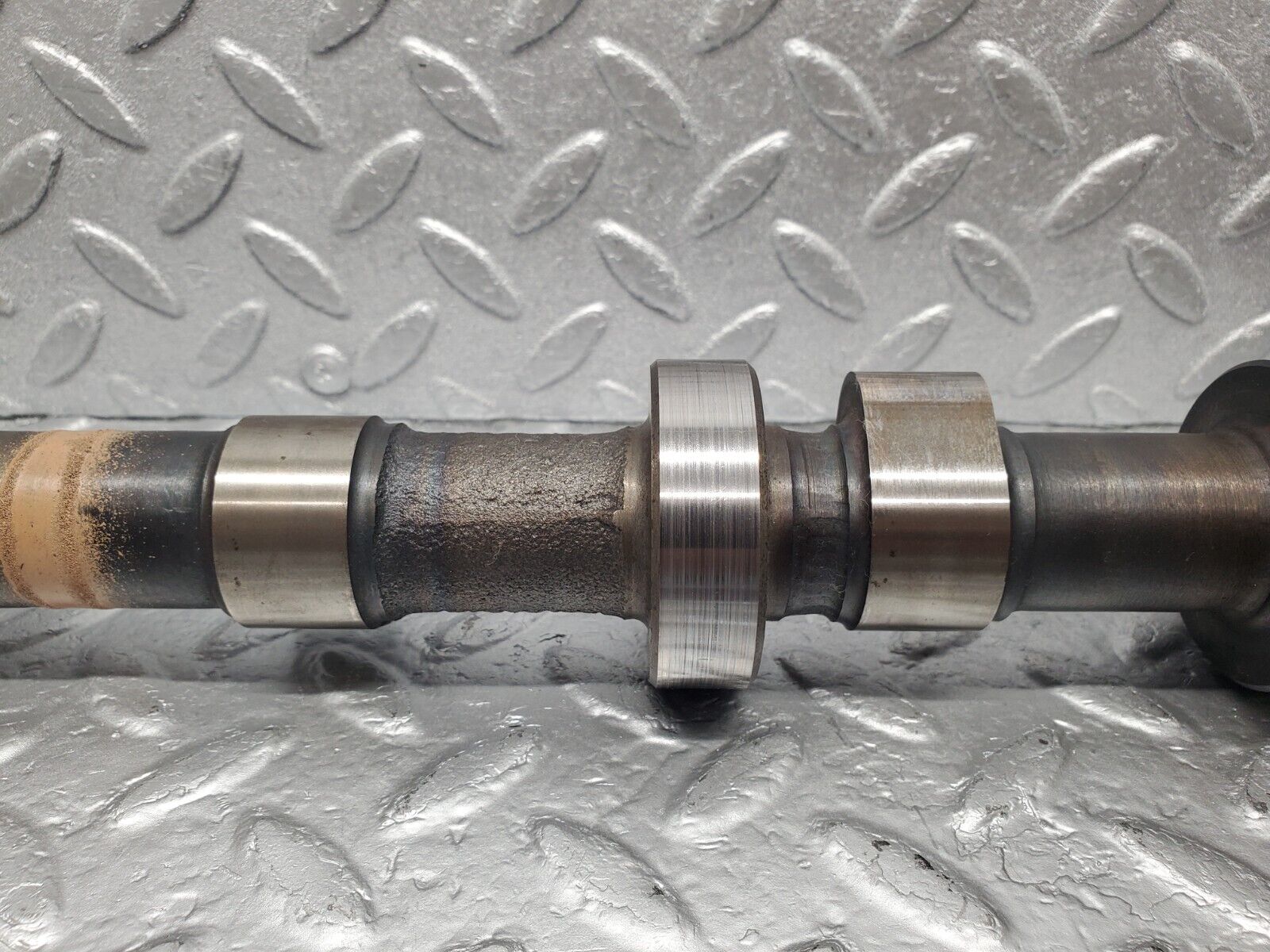 46613 Mercedes-Benz C123 280CE Coupe Camshaft Exhaust Side 1100517801