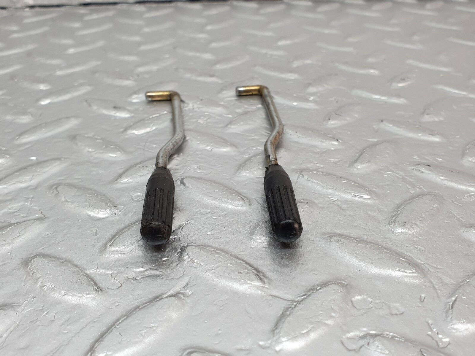 42963 Mercedes-Benz W201 190 2.0L Front Door Lock Knob Pair