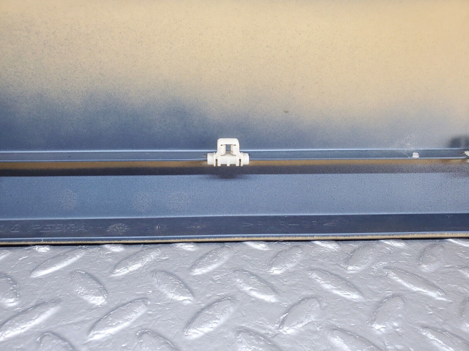 44644 Mercedes-Benz W124 220E Rear Left Door Lower Moulding Trim 1246901740