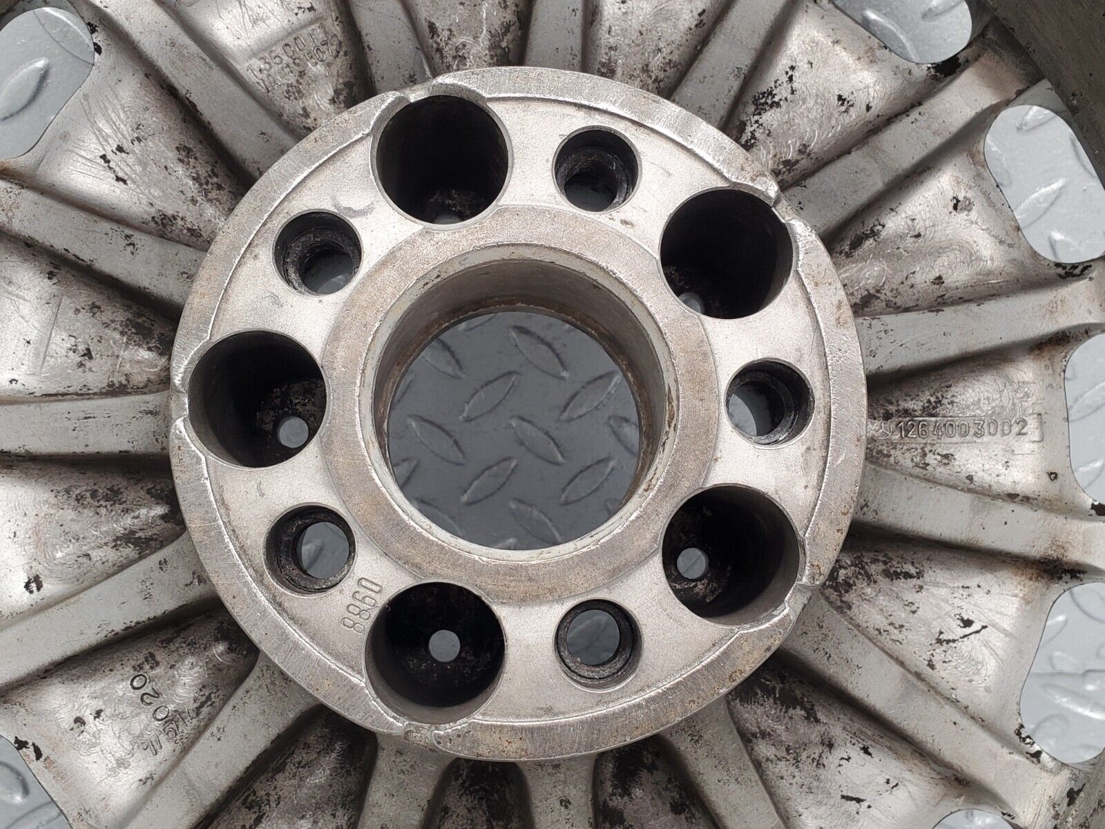 46104 Mercedes-Benz Alloy Wheel 7Jx15H2 ET25 1264003002