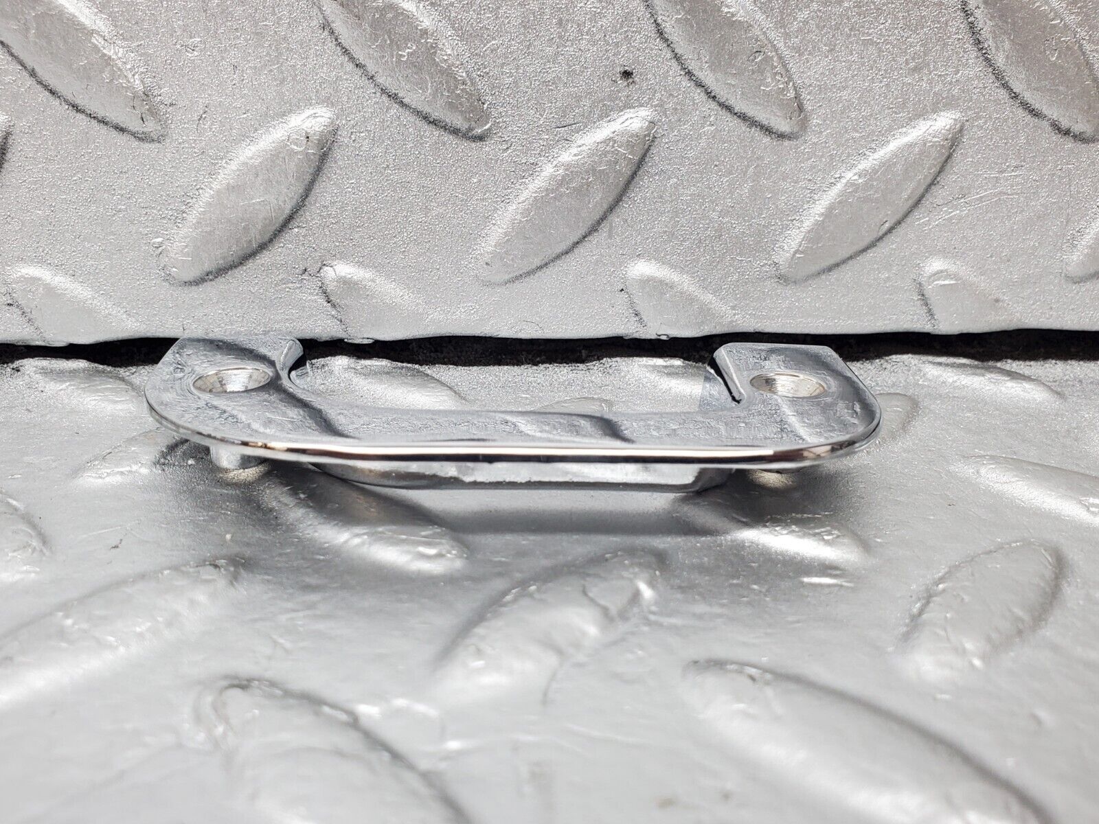 45555 Mercedes-Benz W126 420SE Interior Chrome Door Latch Trim Right 1237230224