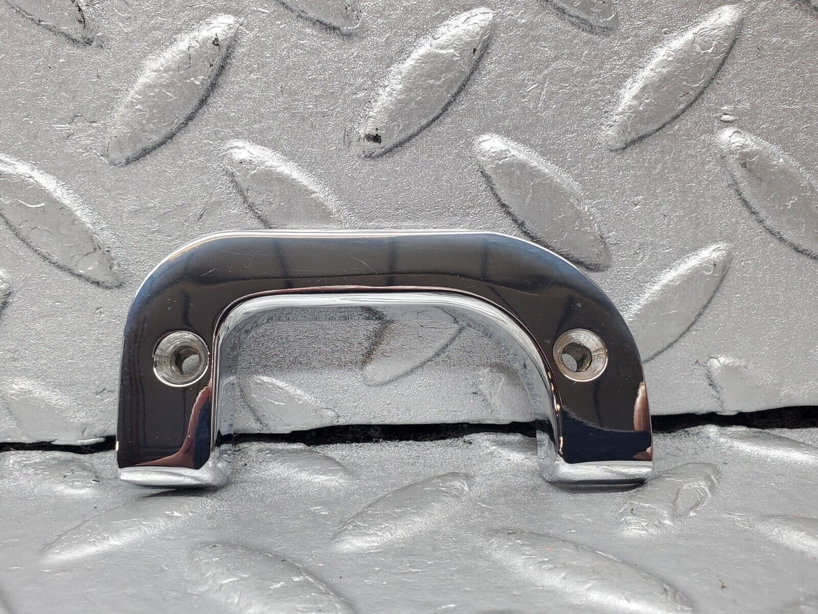 45556 Mercedes-Benz W126 420SE Interior Chrome Door Latch Trim Right 1237230224