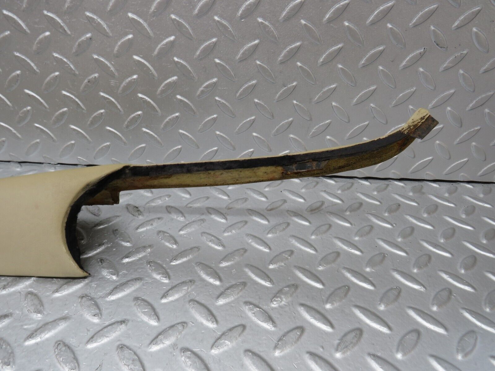 35357 Mercedes-Benz R107 280SL A Pillar Cover Trim Right Side Beige