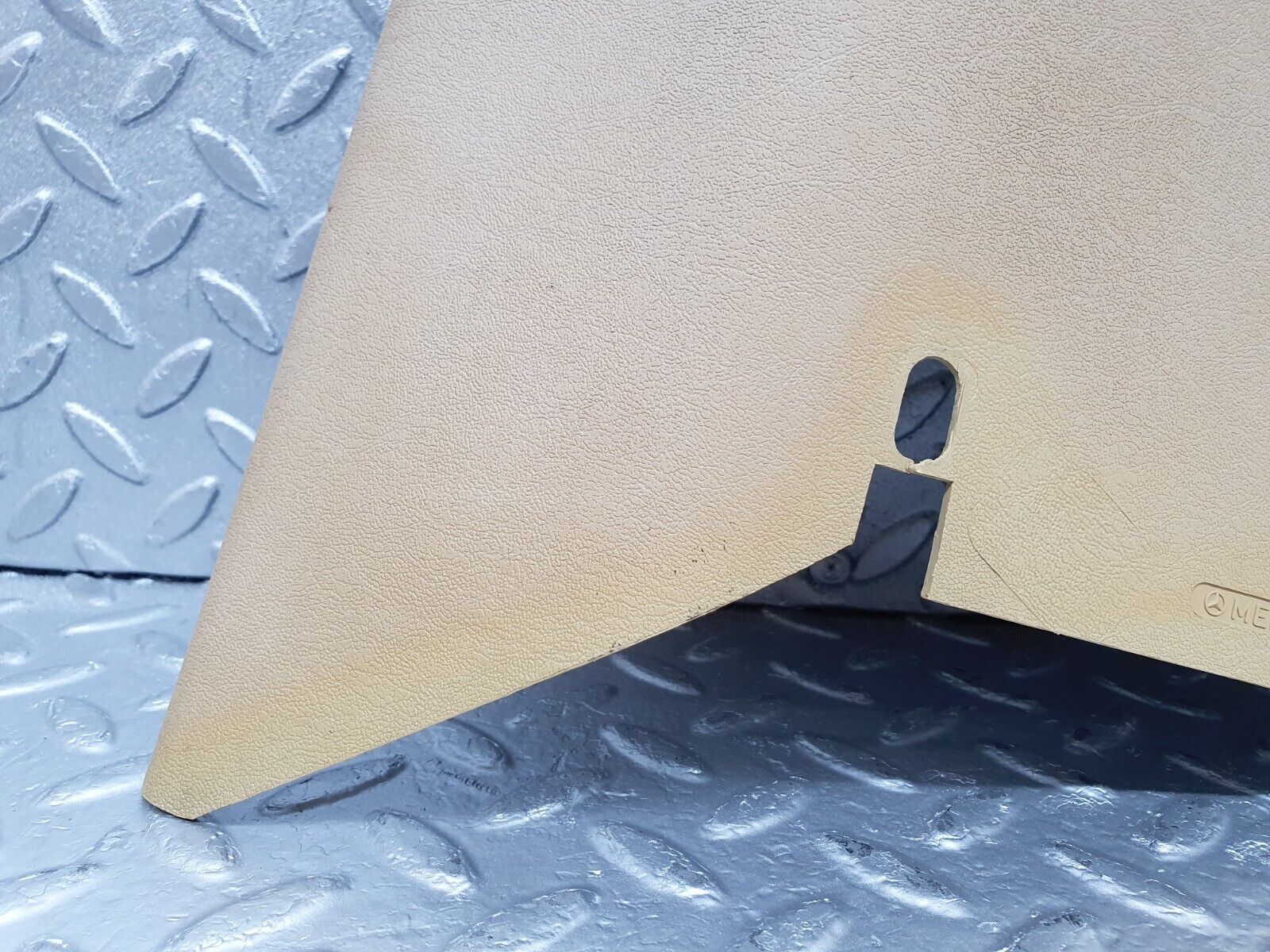 43879 Mercedes-Benz C123 230CE Coupe Front Right Kick Panel Beige 1236881206