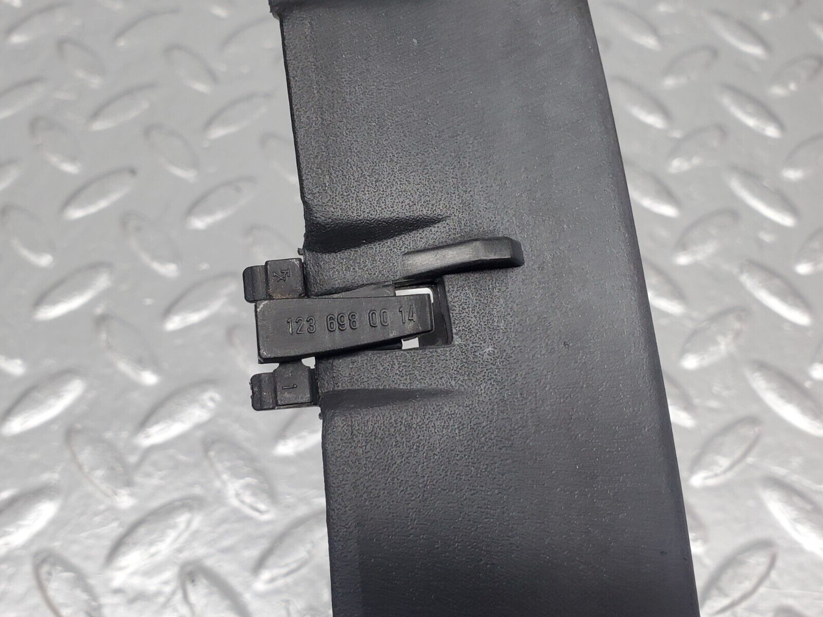 44321 Mercedes-Benz W123 280E Rear Left C Pillar Plastic Trim 1236980114