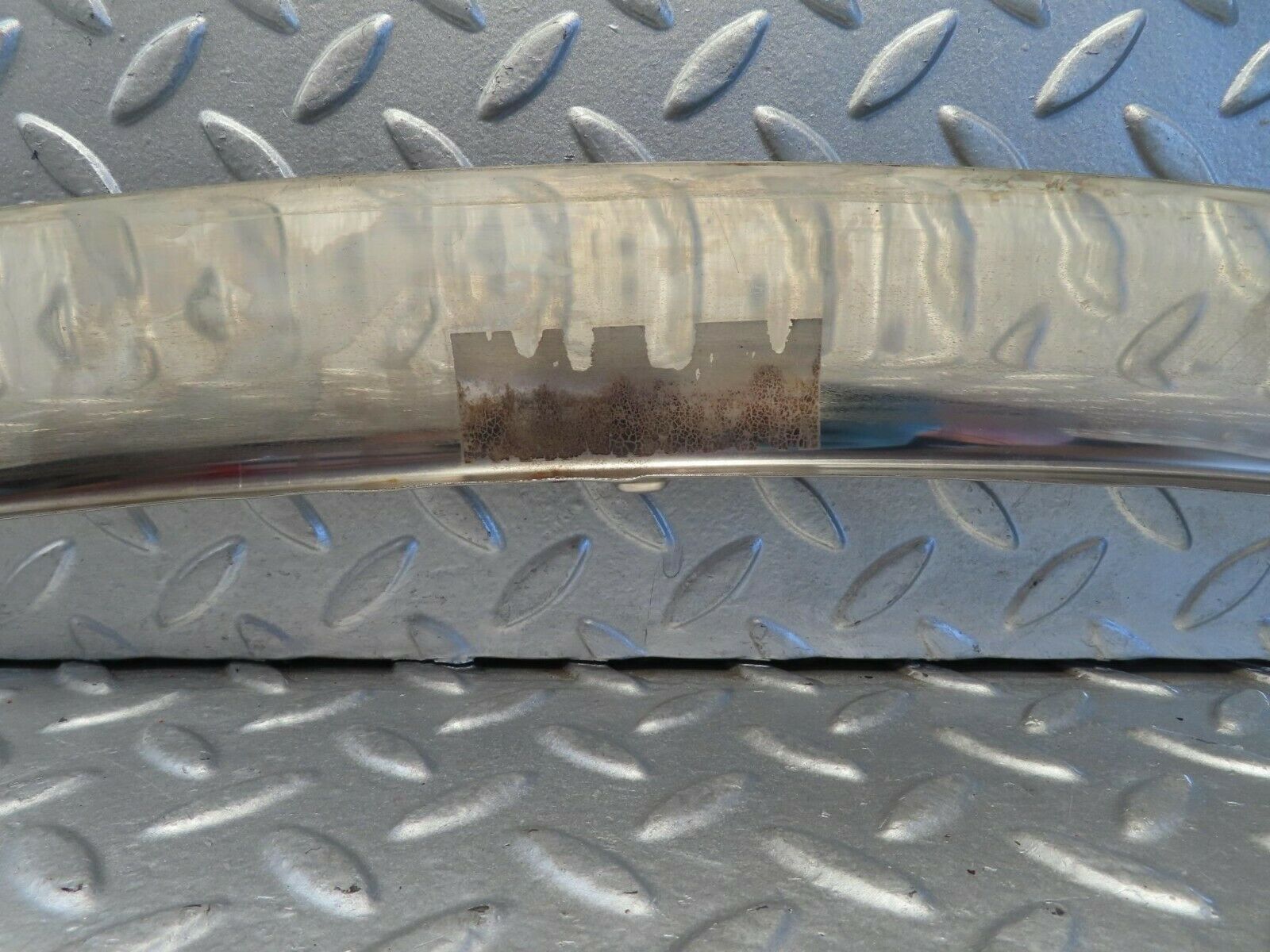 15583 Mercedes-Benz R107 450SL Rear Right Chrome Wheel Arch Trim