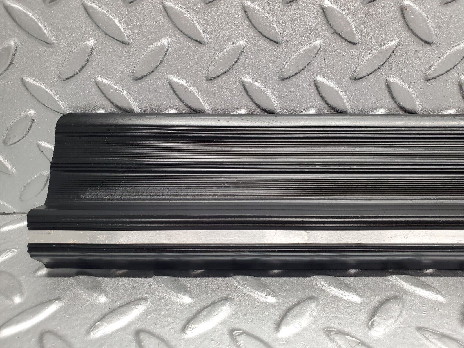 46329 Mercedes-Benz C123 280CE Coupe Door Sill Trim Black Right Side