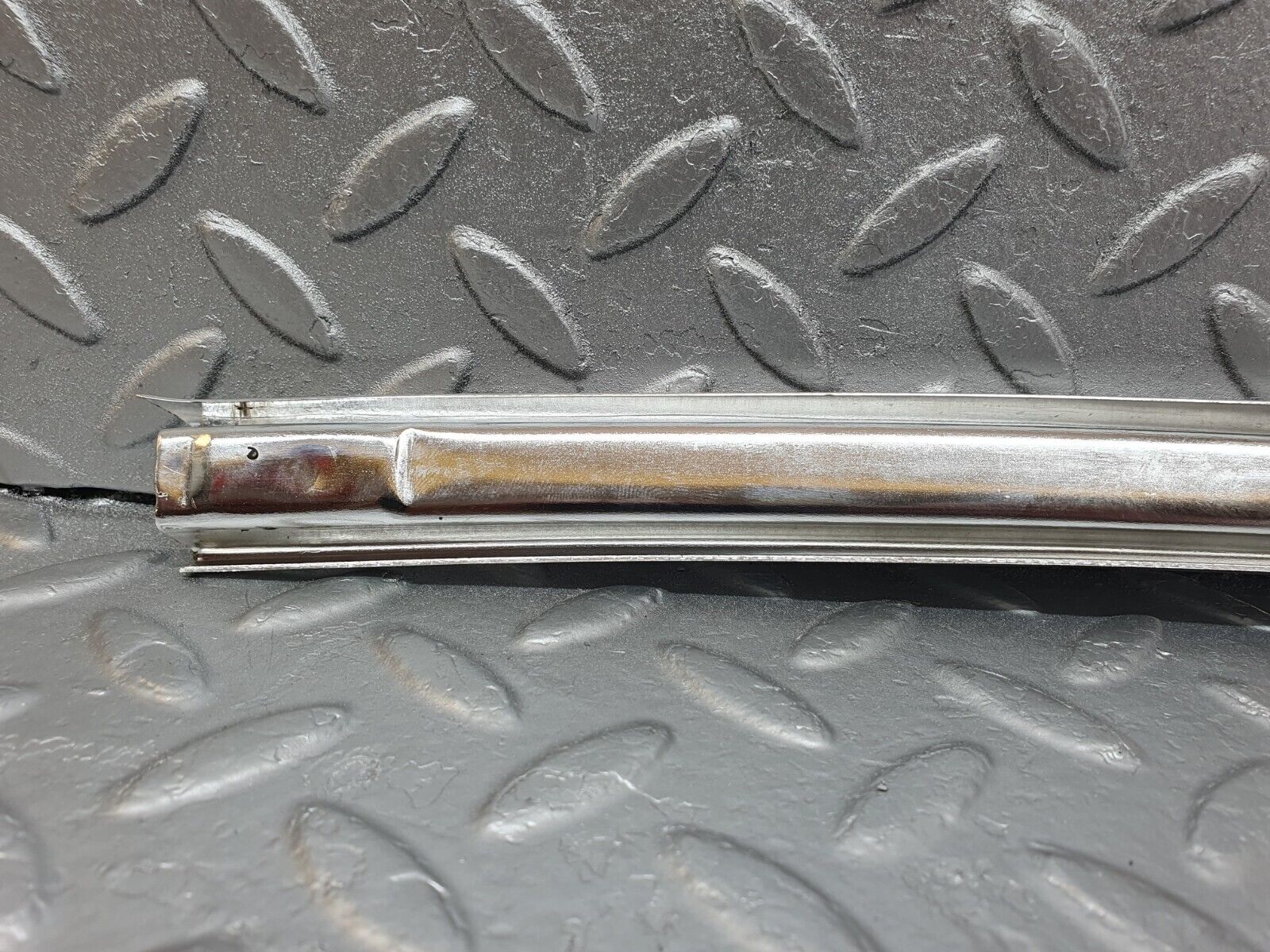 43216 Mercedes-Benz W108 280SE Rear Left Door Window Chrome Channel