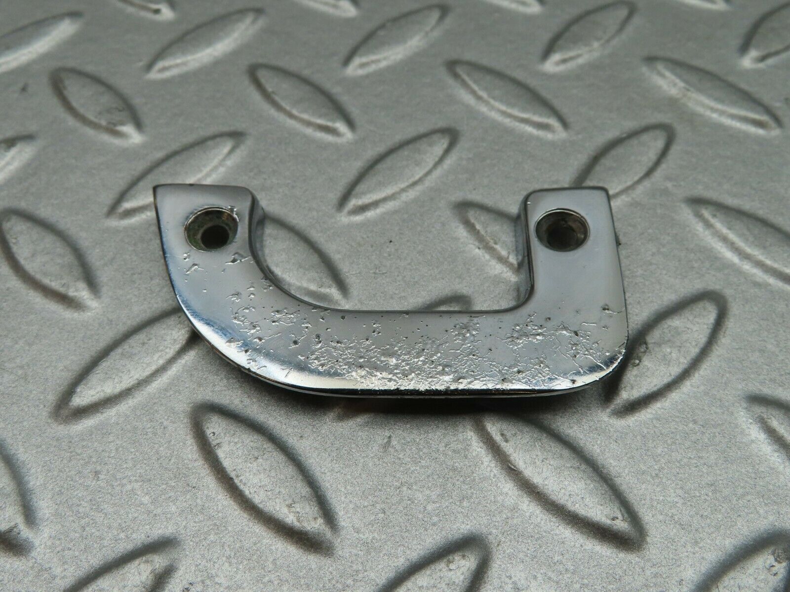 4925 Mercedes-Benz R107 350SL Right Interior Chrome Door Latch Trim