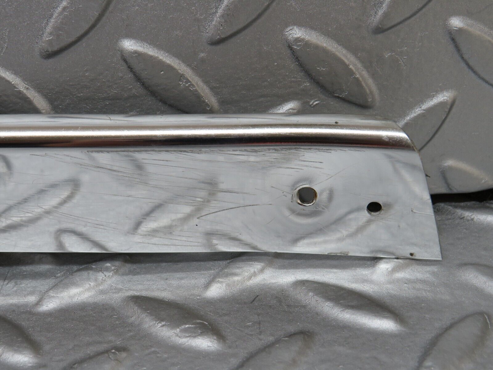 35620 Mercedes-Benz R107 280SL A Pillar Chrome Trim Left Side