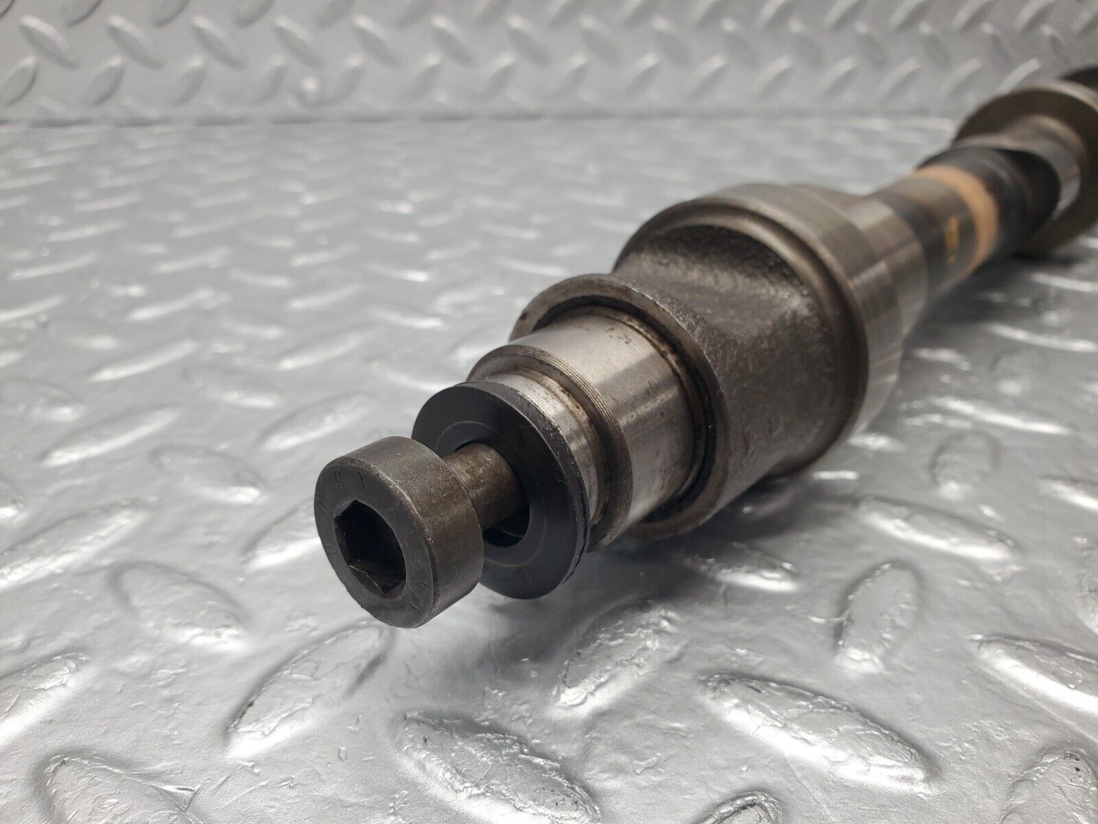 46613 Mercedes-Benz C123 280CE Coupe Camshaft Exhaust Side 1100517801