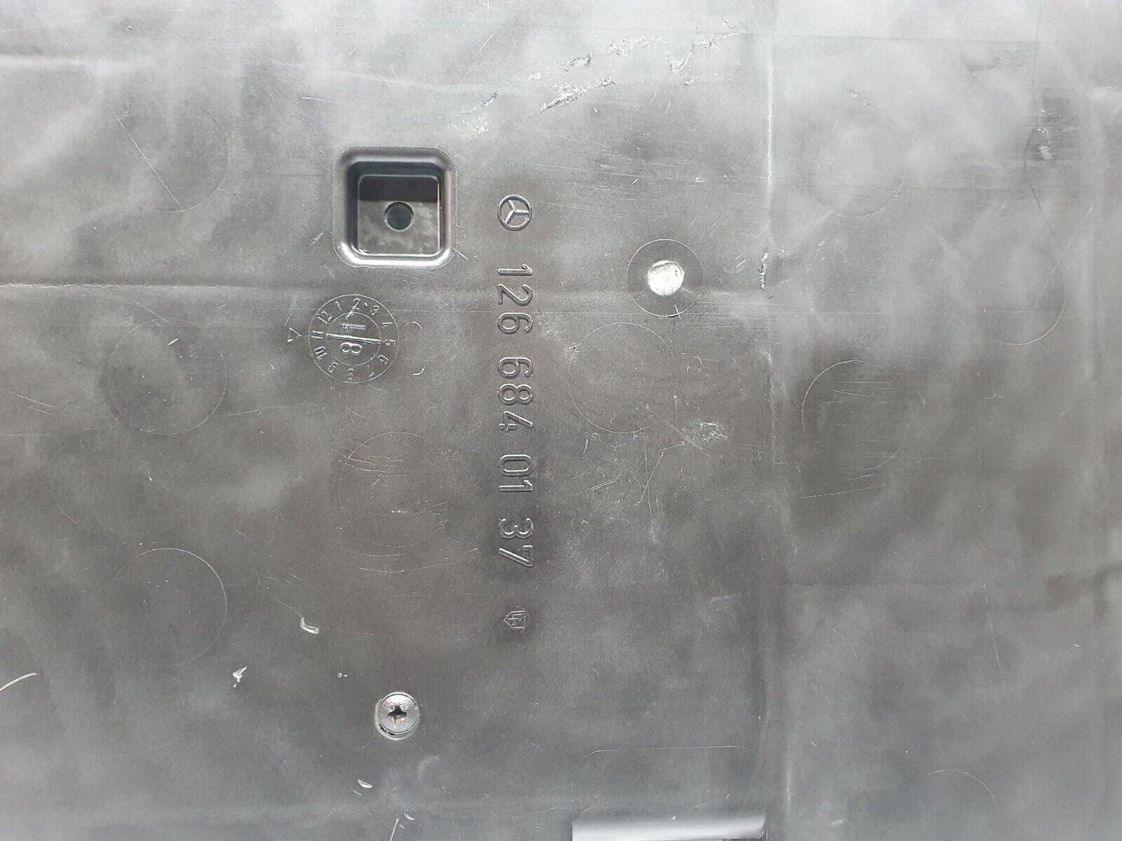 43488 Mercedes-Benz C126 380SEC Coupe Front Floor Cover 1266840137