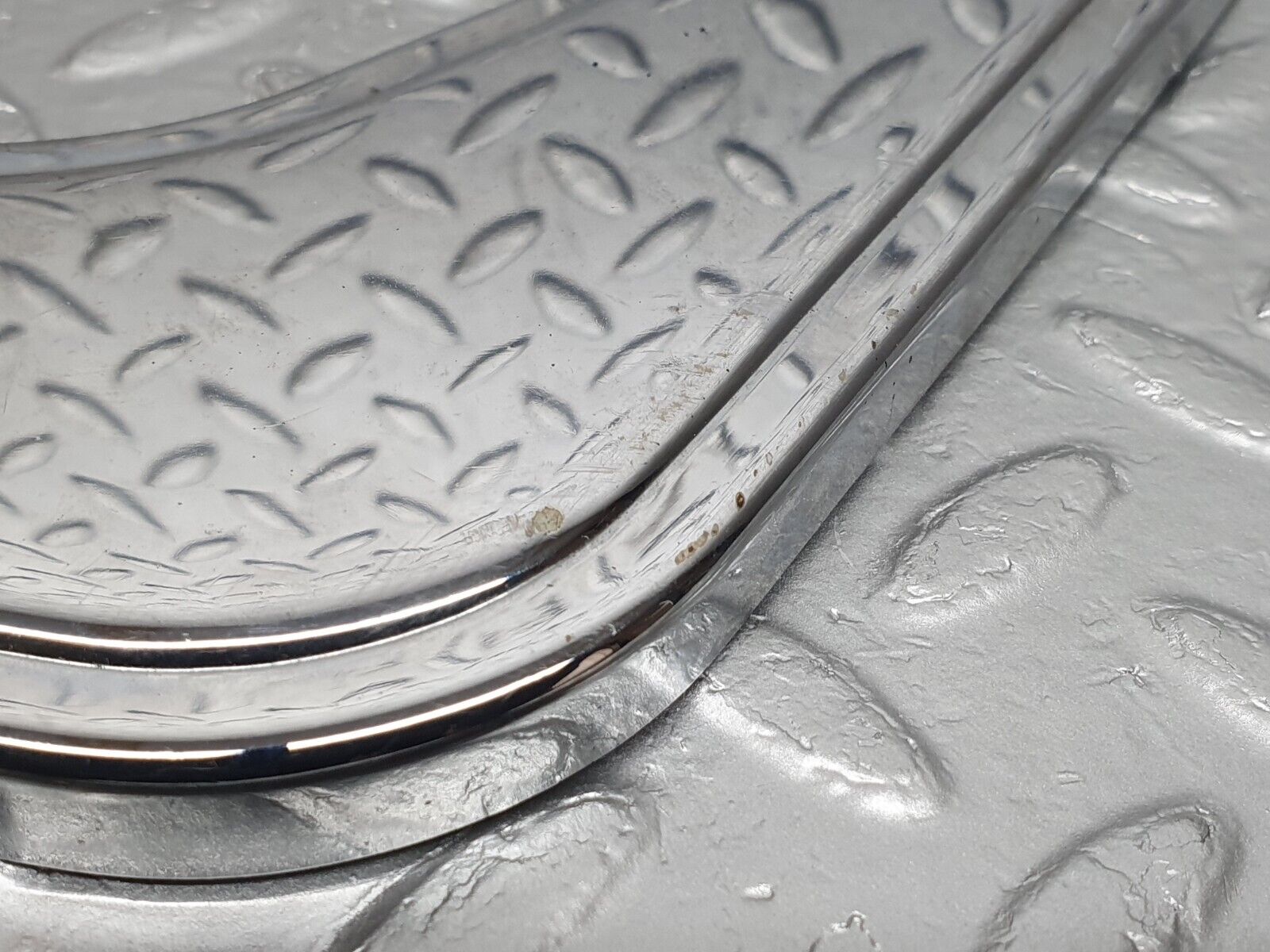 43086 Mercedes-Benz W108 280SE Seat Hinge Chrome Cover Right 1089130828