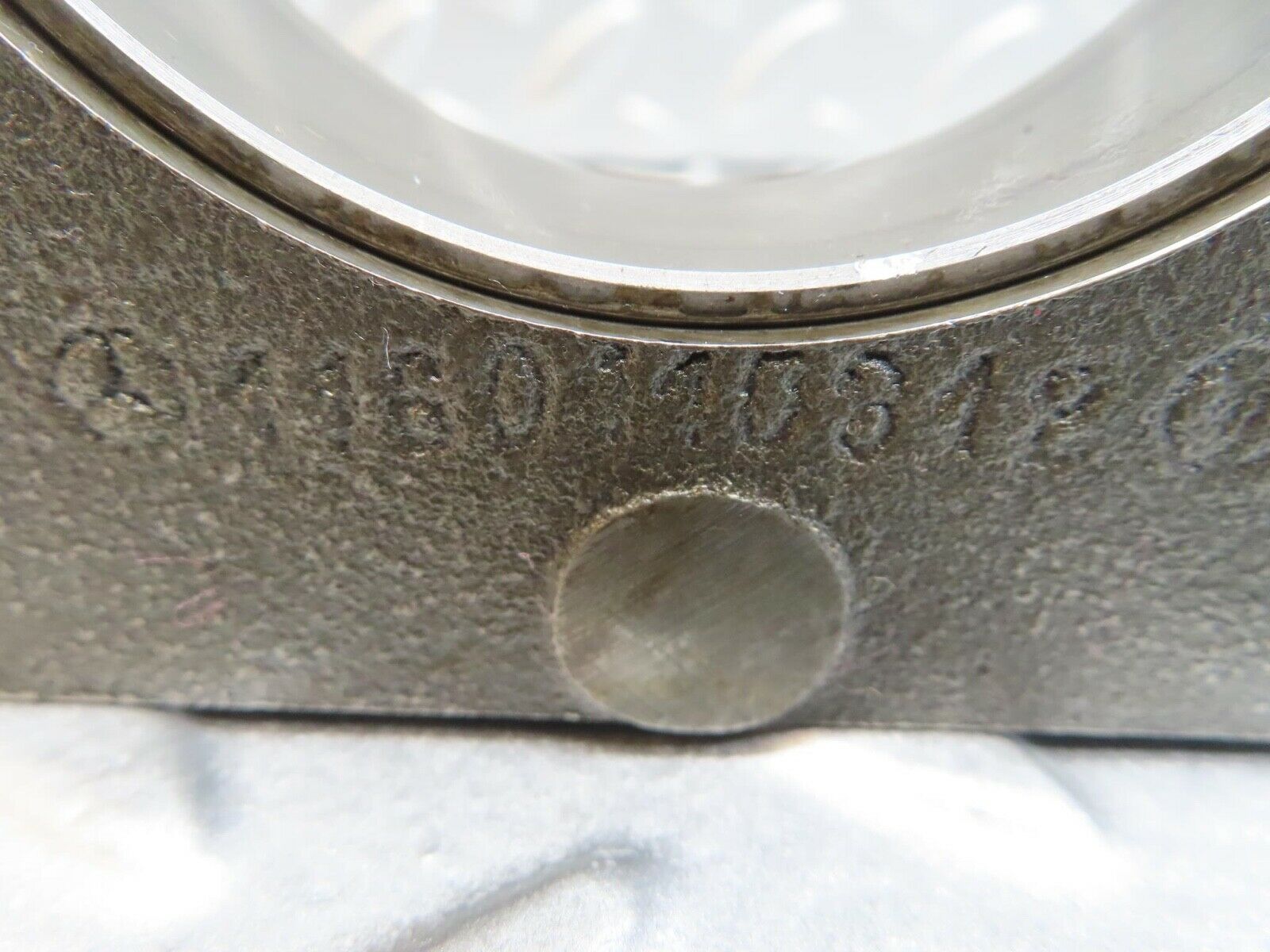 13702 Mercedes-Benz R107 450SL Crankshaft Bearing Holder Block 1160110312