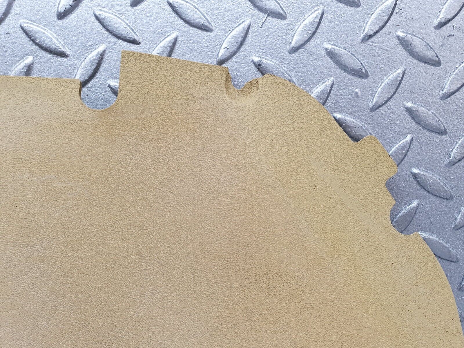 43879 Mercedes-Benz C123 230CE Coupe Front Right Kick Panel Beige 1236881206