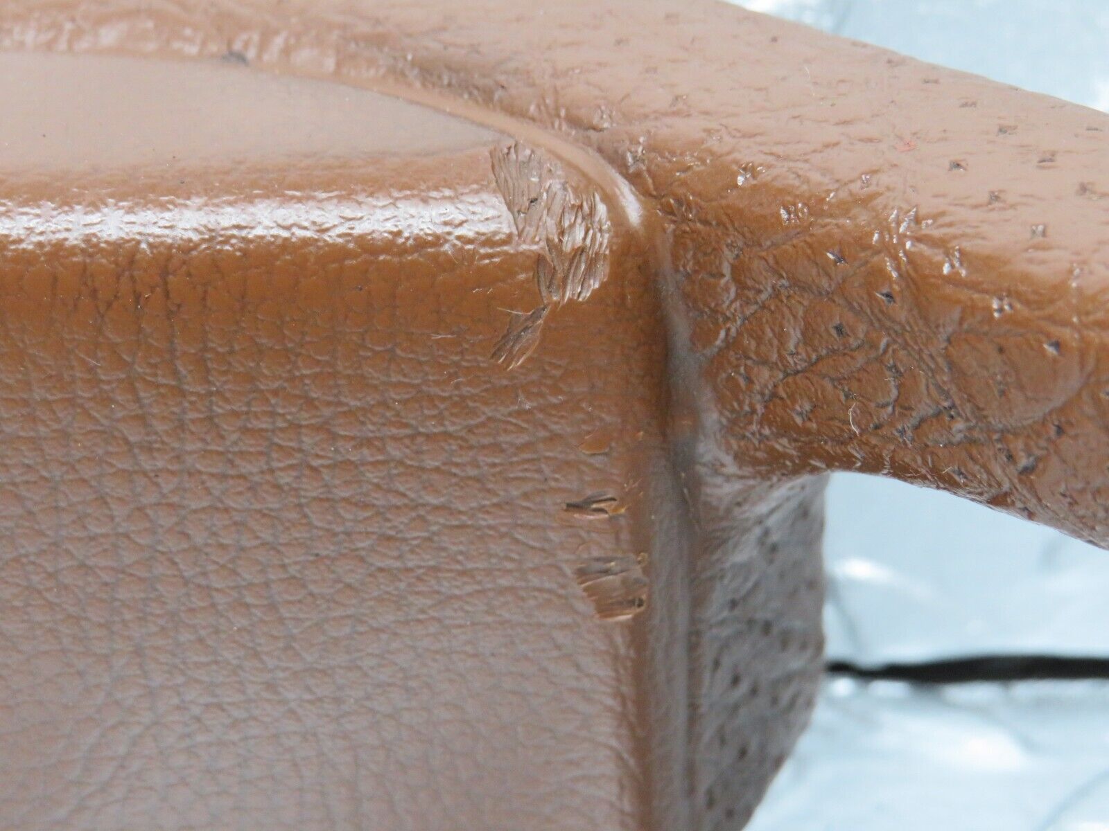 39872 Mercedes-Benz R107 350SL Interior Door Handle Brown Right Side