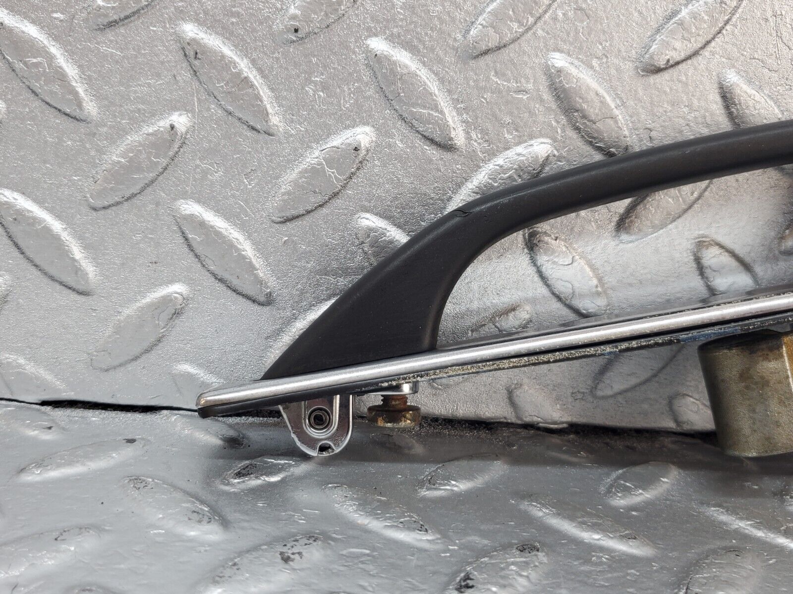 44394 Mercedes-Benz W123 280E Rear Left Exterior Door Handle 1237600359