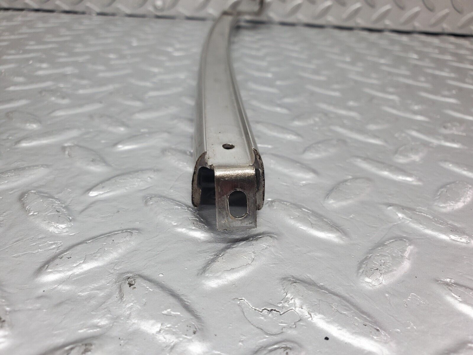 44318 Mercedes-Benz W123 280E Rear Right Chrome Window Channel