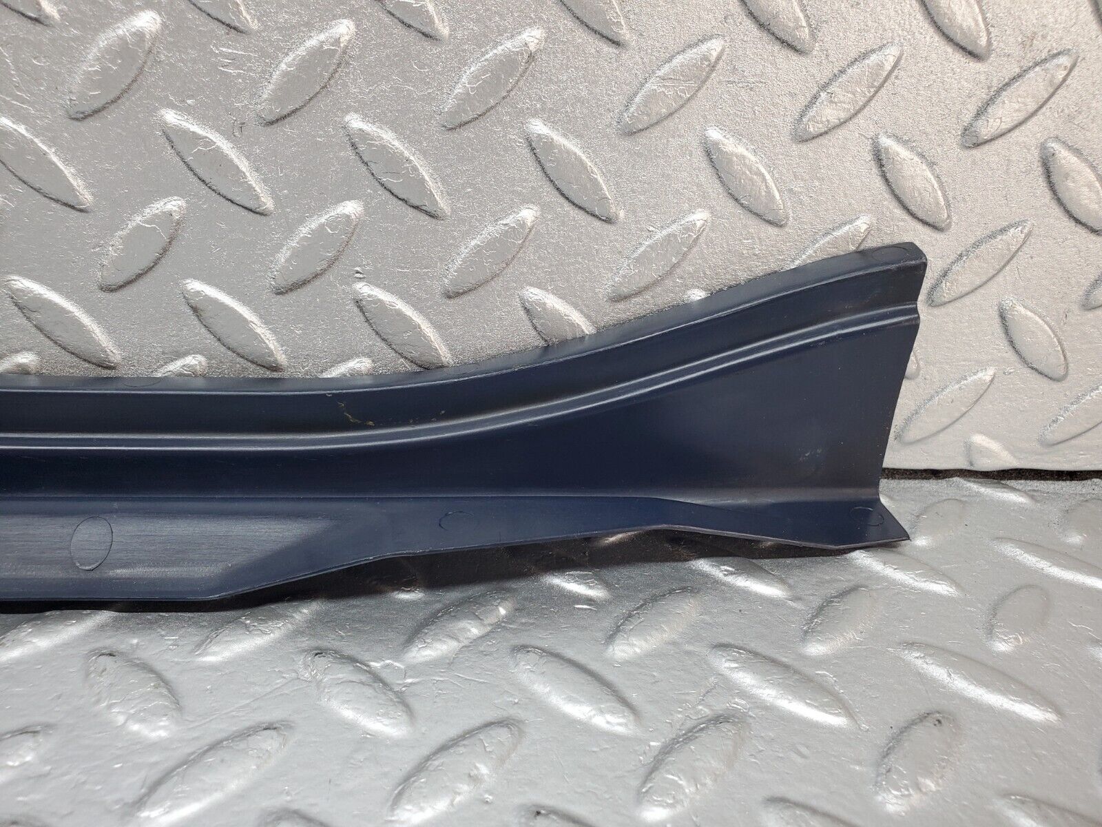 45122 Mercedes-Benz R129 300SL Coupe Left Door Sill Trim Blue 1297270988