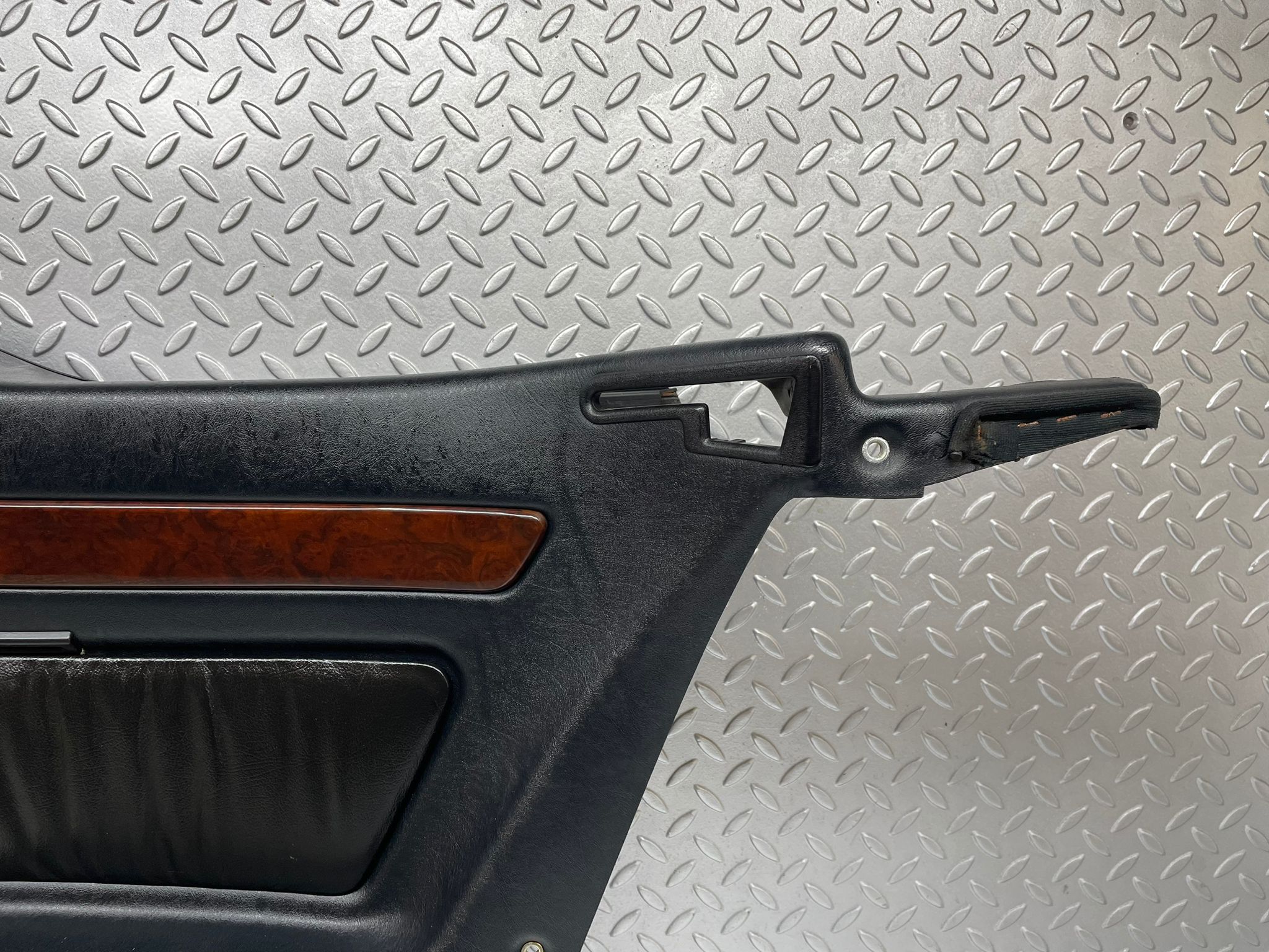 37872 Mercedes-Benz A124 320E Cabriolet Rear Right Card Panel Black 1246904226