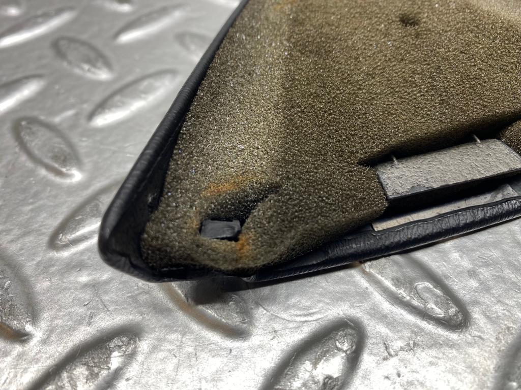 37757 Mercedes-Benz A124 320E Cabriolet Mirror Triangle Cover Left Black 1247201711