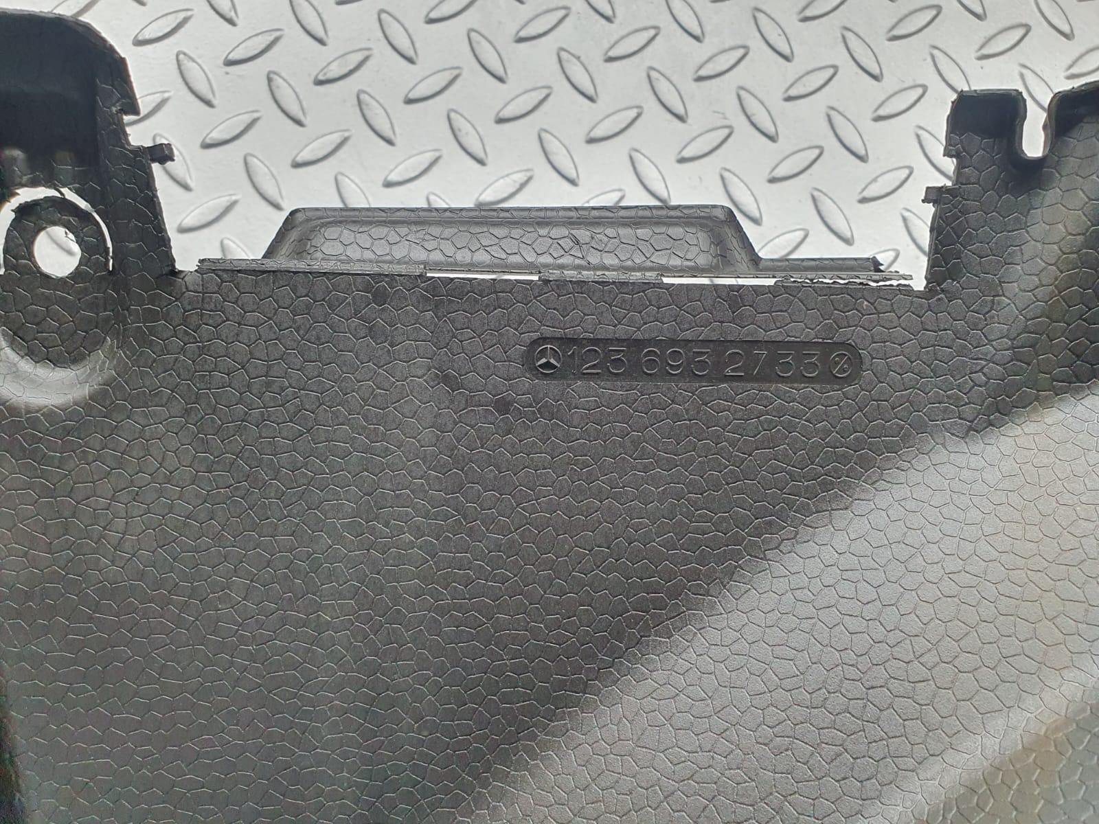 5856 Mercedes-Benz W123 200 Trunk Cover Panel Left Side 1236932733