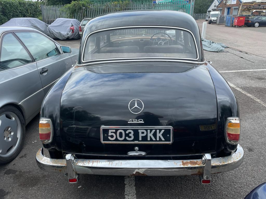 21821 Mercedes-Benz W121 190 Ponton Shell 1961