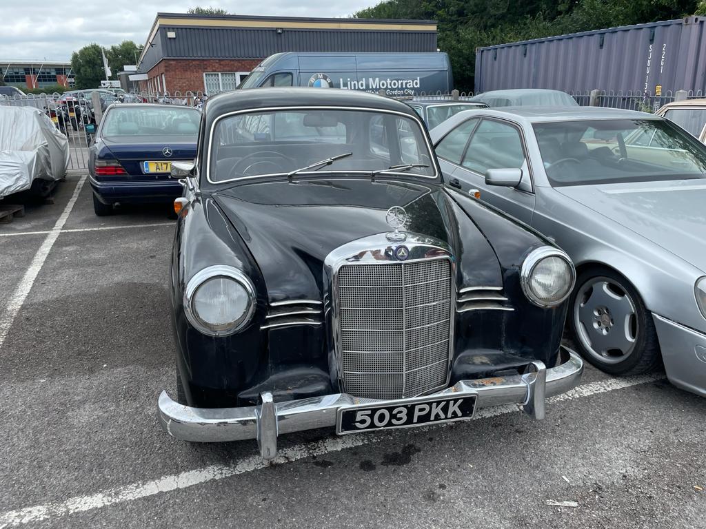 21821 Mercedes-Benz W121 190 Ponton Shell 1961