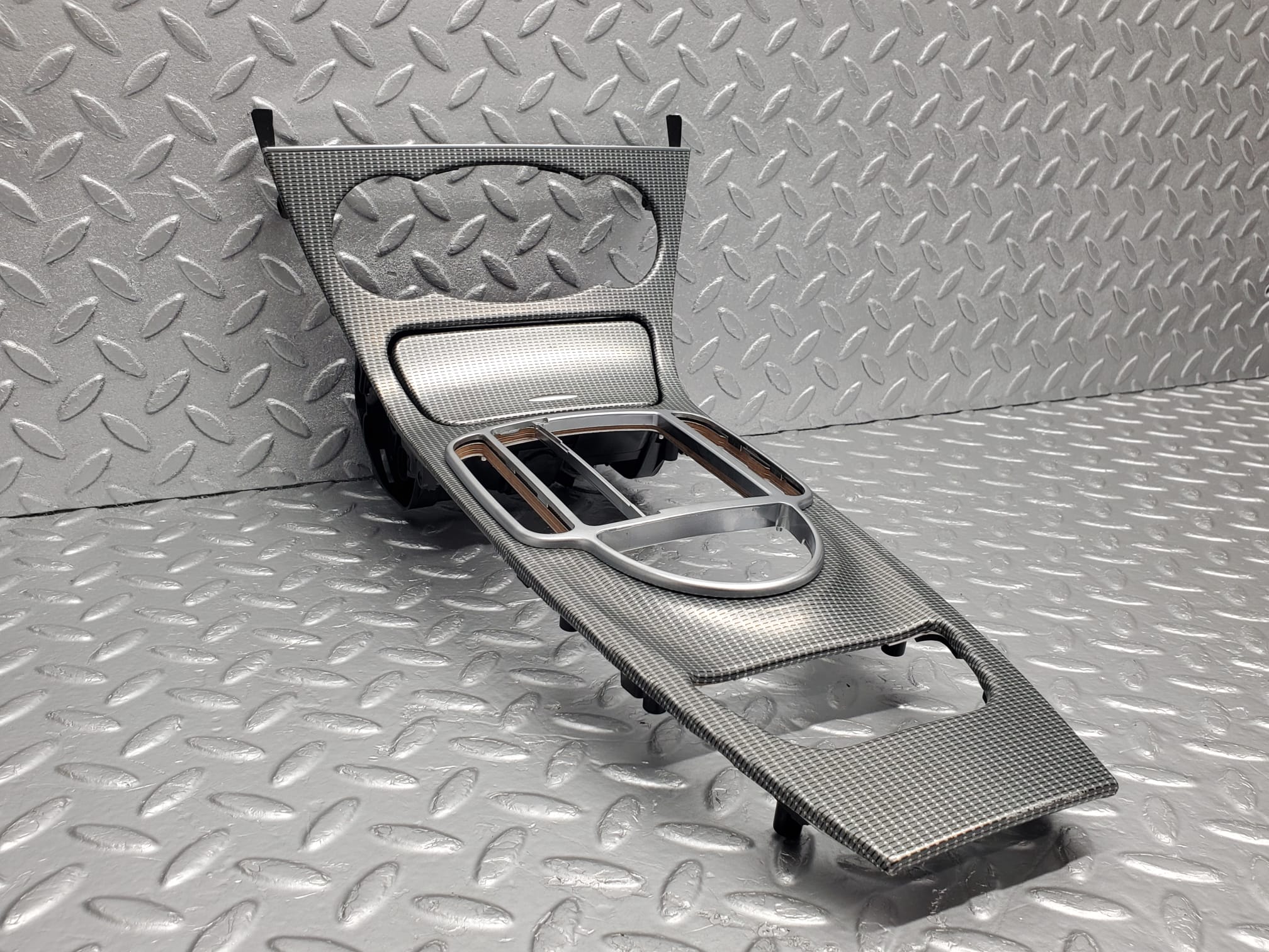 47798 Mercedes-Benz R230 350SL Carbon Fibre Alu Centre Console A2306802036